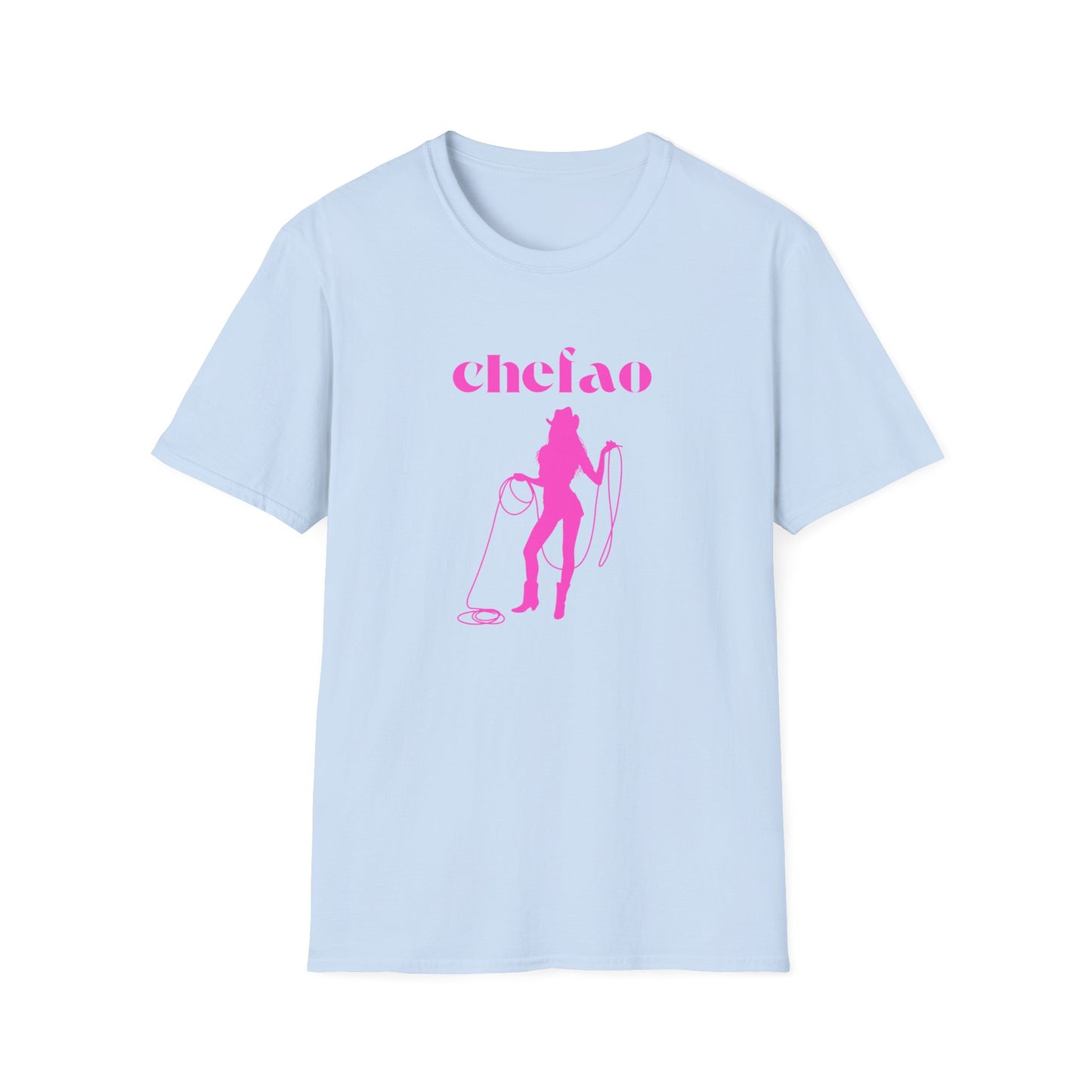 Chefao Cowgirl III, Unisex Softstyle T-Shirt