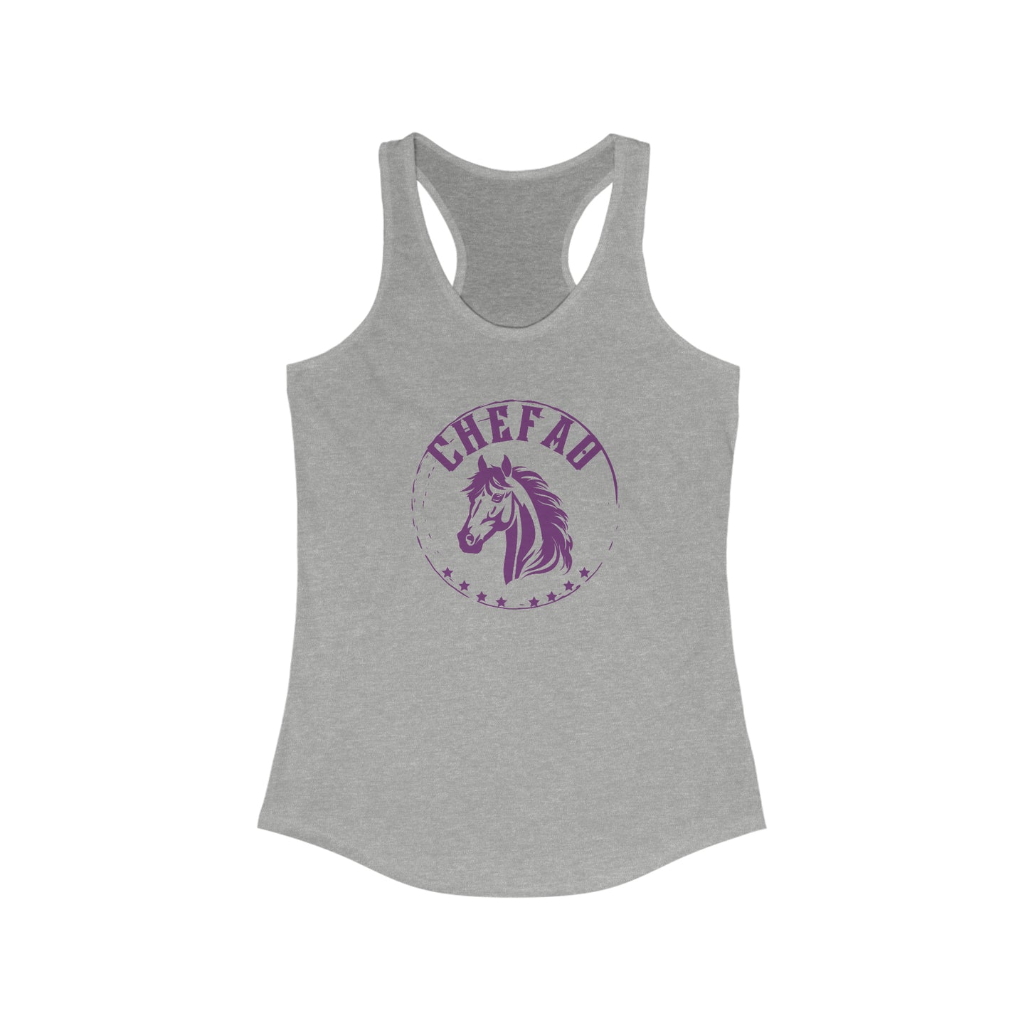 Chefao Horse I, Women's Racerback Tank