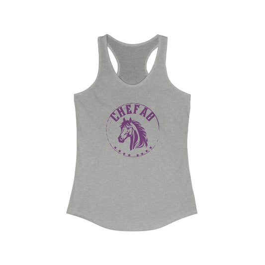 Chefao Horse I, Women's Racerback Tank