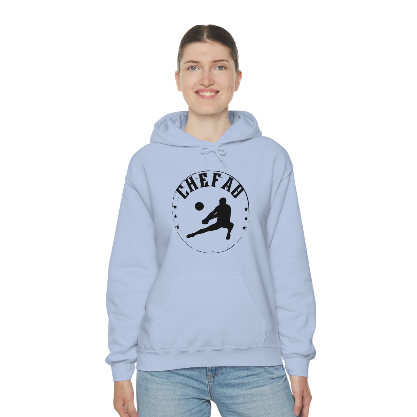 Chefao Volleyball II, Unisex Heavy Blend Hooded Sweatshirt