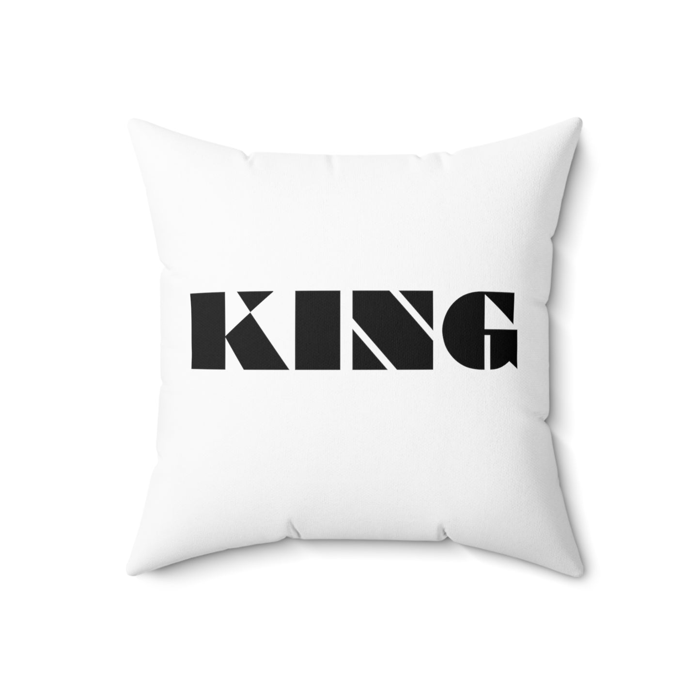 King's Crown, Spun Polyester Square Pillow