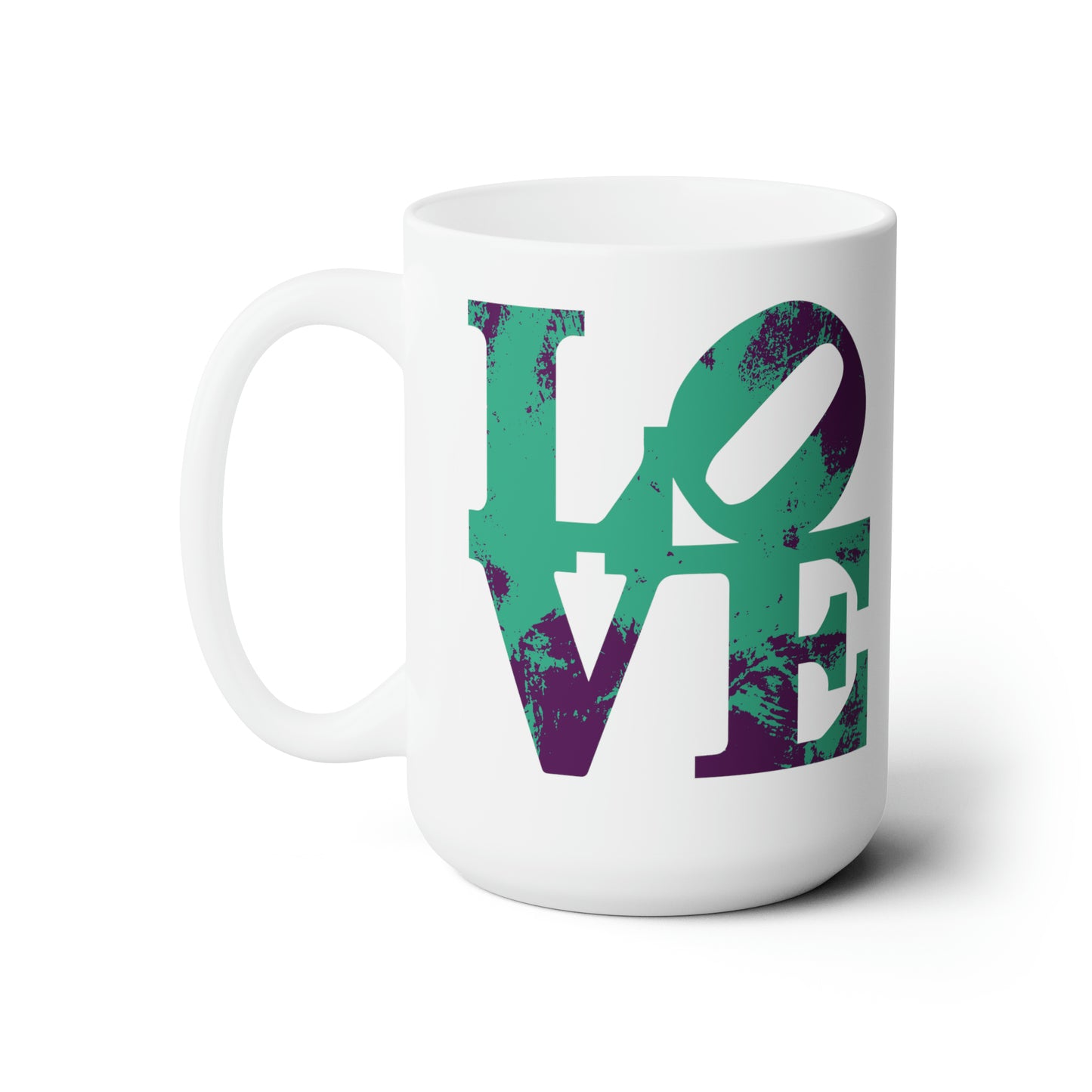 Chefao Love Blocks I, Ceramic Mug 15oz