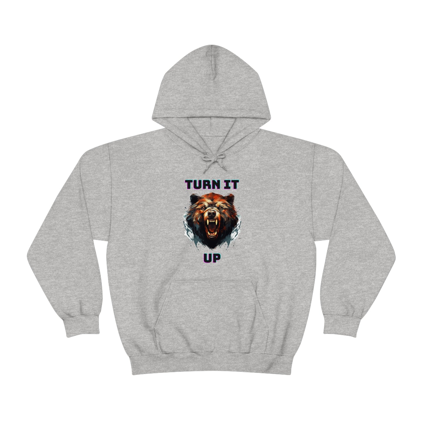 Turn It Up, Unisex Heavy Blend Hooded Sweatshirt