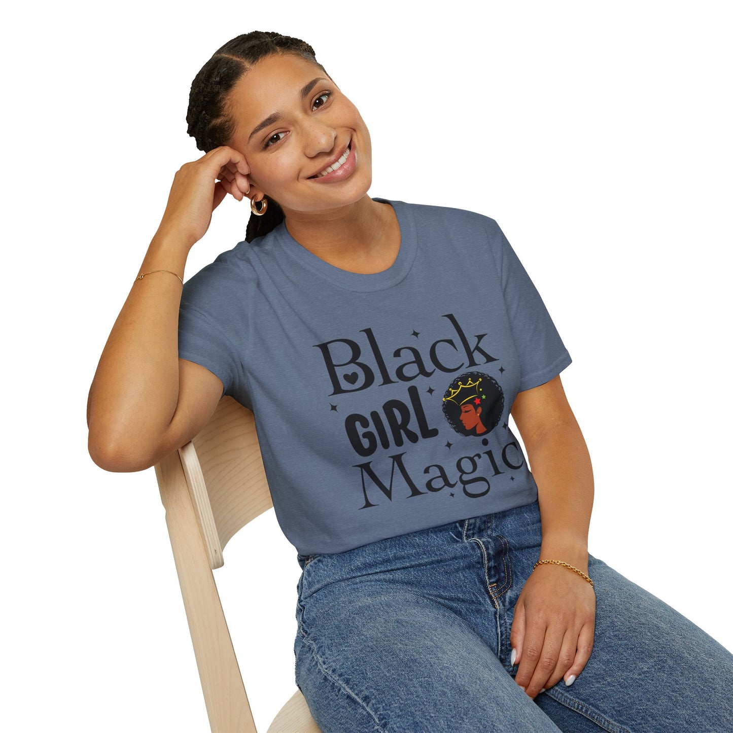 Chefao Black Girl Magic I, Unisex Softstyle T-Shirt