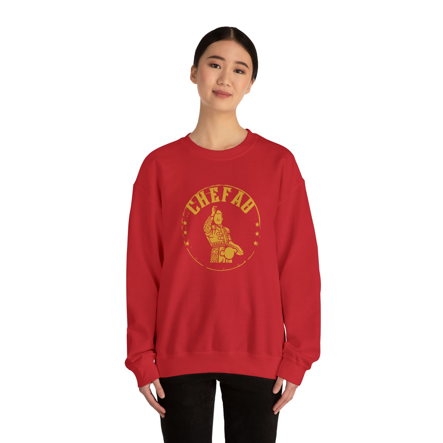 Chefao Bullfighter II, Unisex Heavy Blend Crewneck Sweatshirt