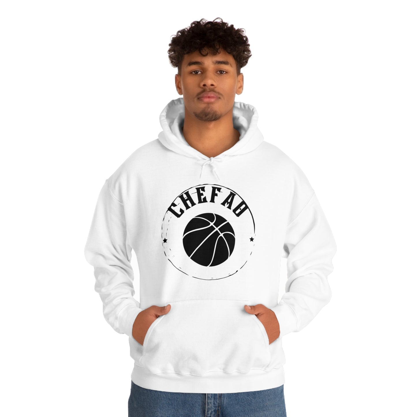 Chefao Basketball IV, Unisex Heavy Blend Hooded Sweatshirt