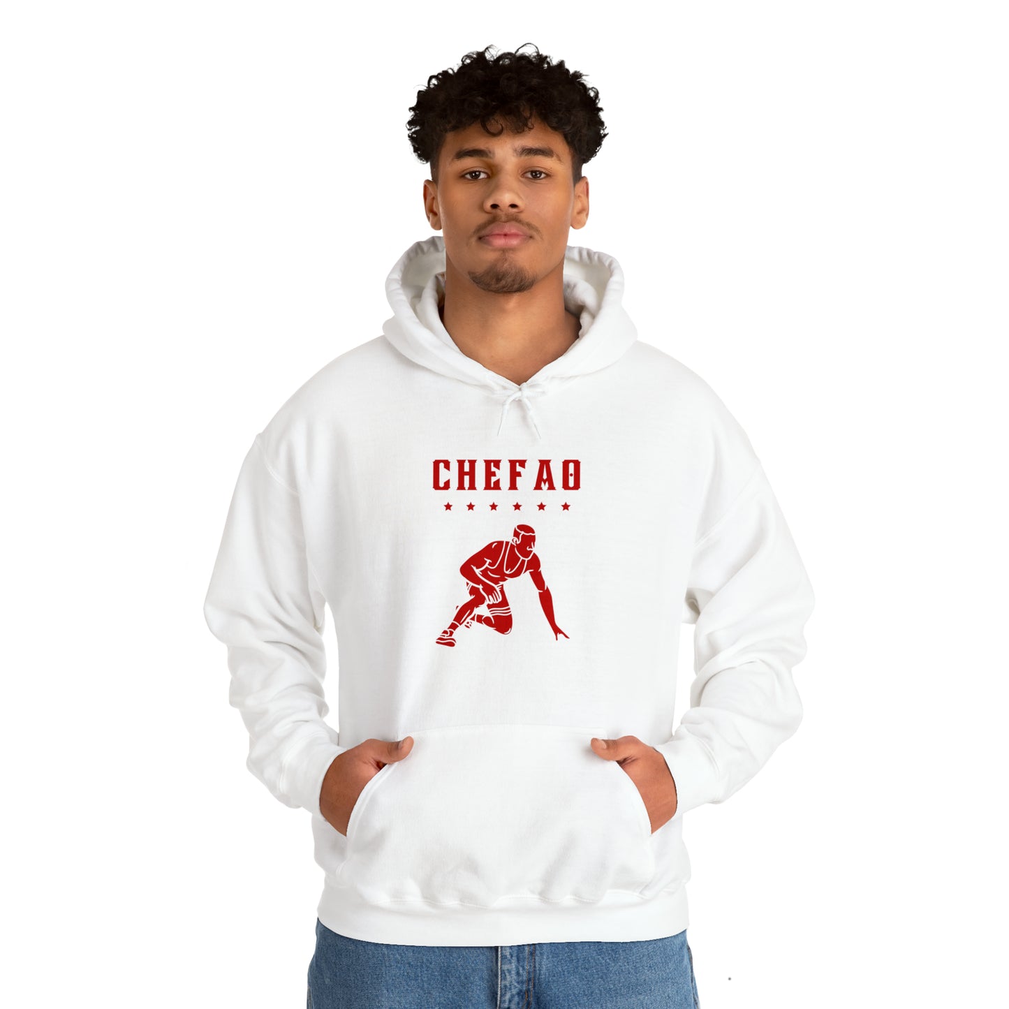 Chefao Wrestling IX, Unisex Heavy Blend Hooded Sweatshirt