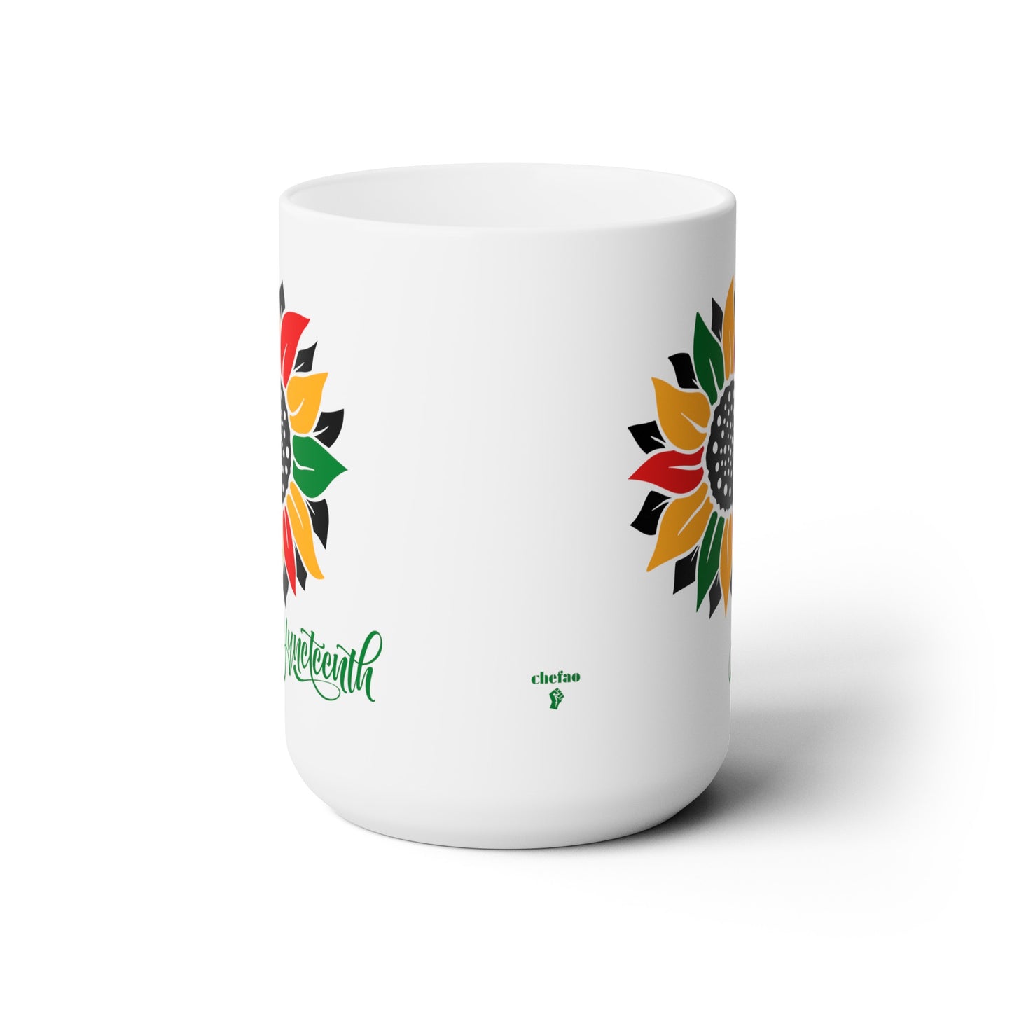 Juneteenth VIII, White Coffee Mug, 15oz