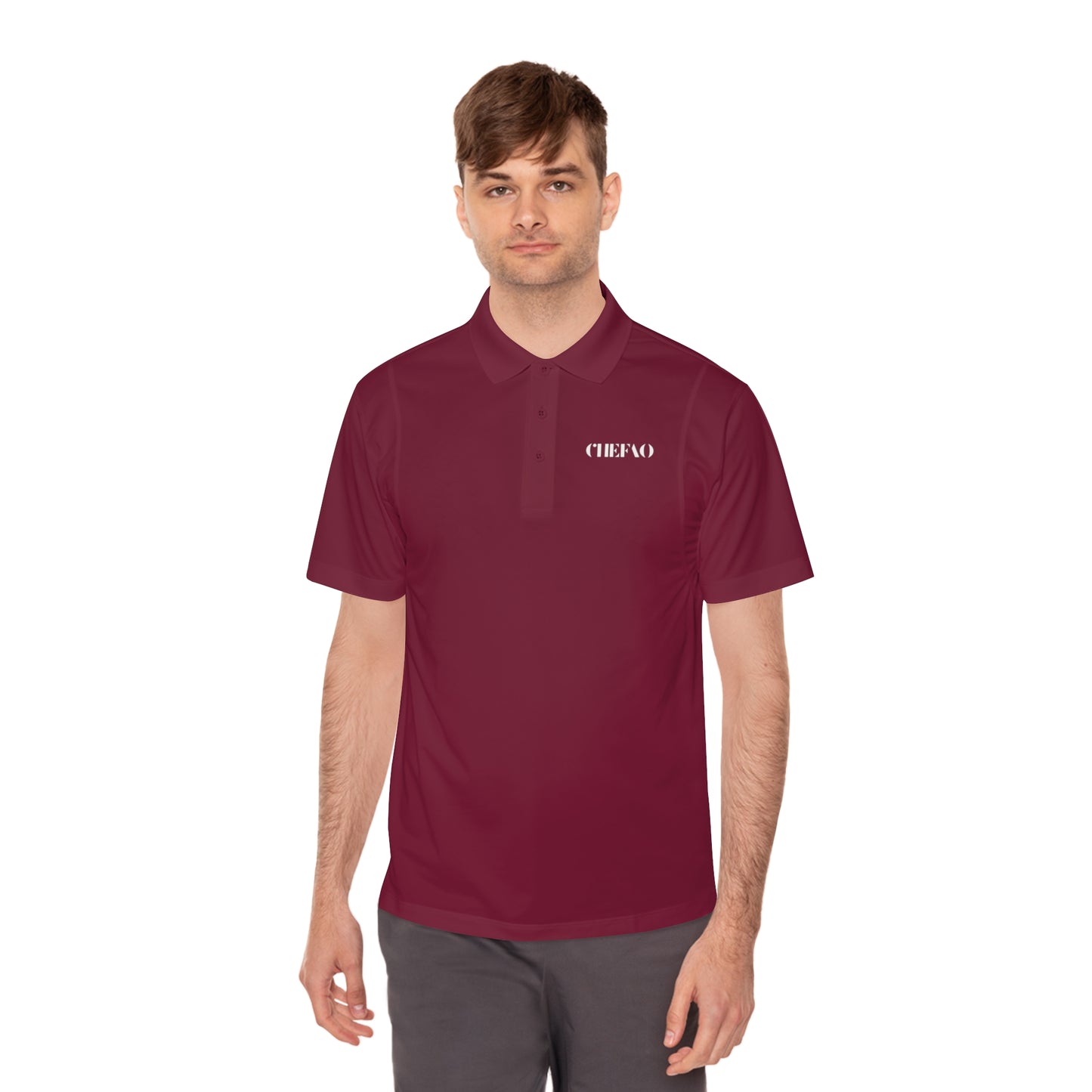 Chefao VIII, Men's Sport Polo Shirt