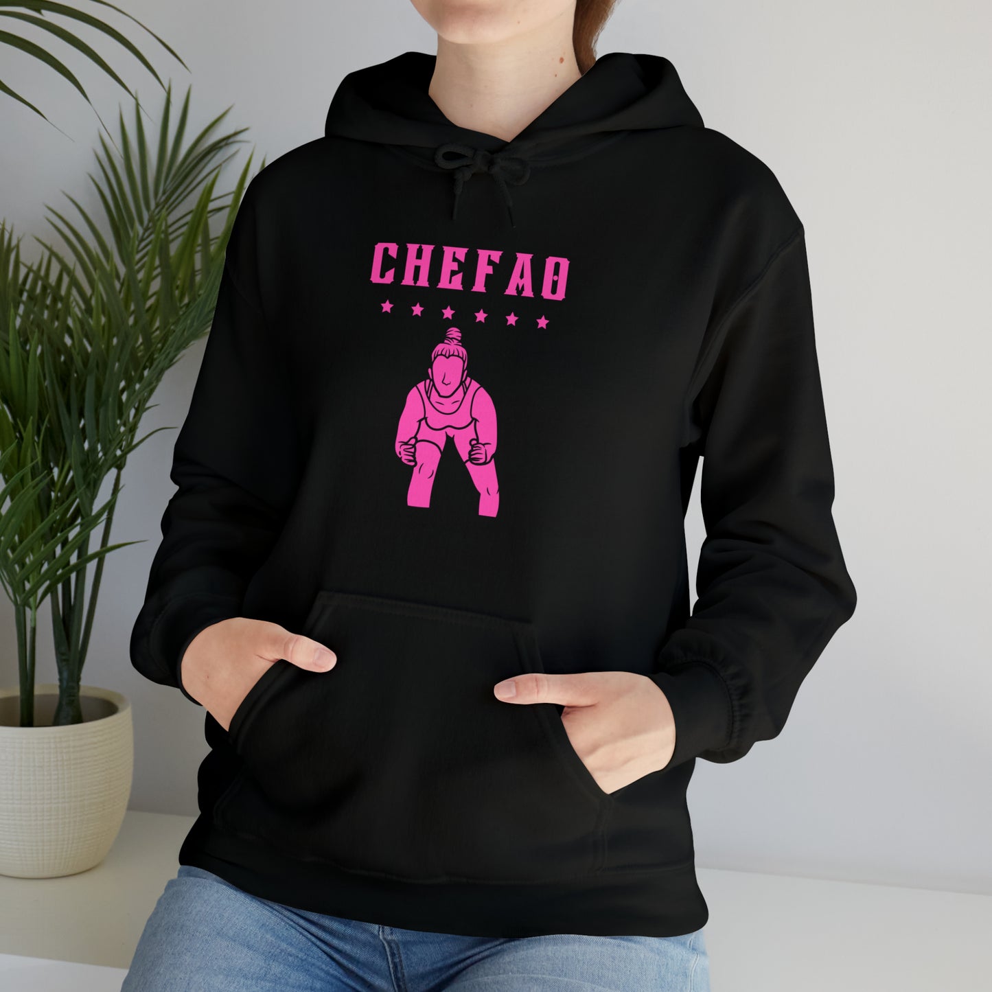 Chefao Wrestling XI, Unisex Heavy Blend Hooded Sweatshirt