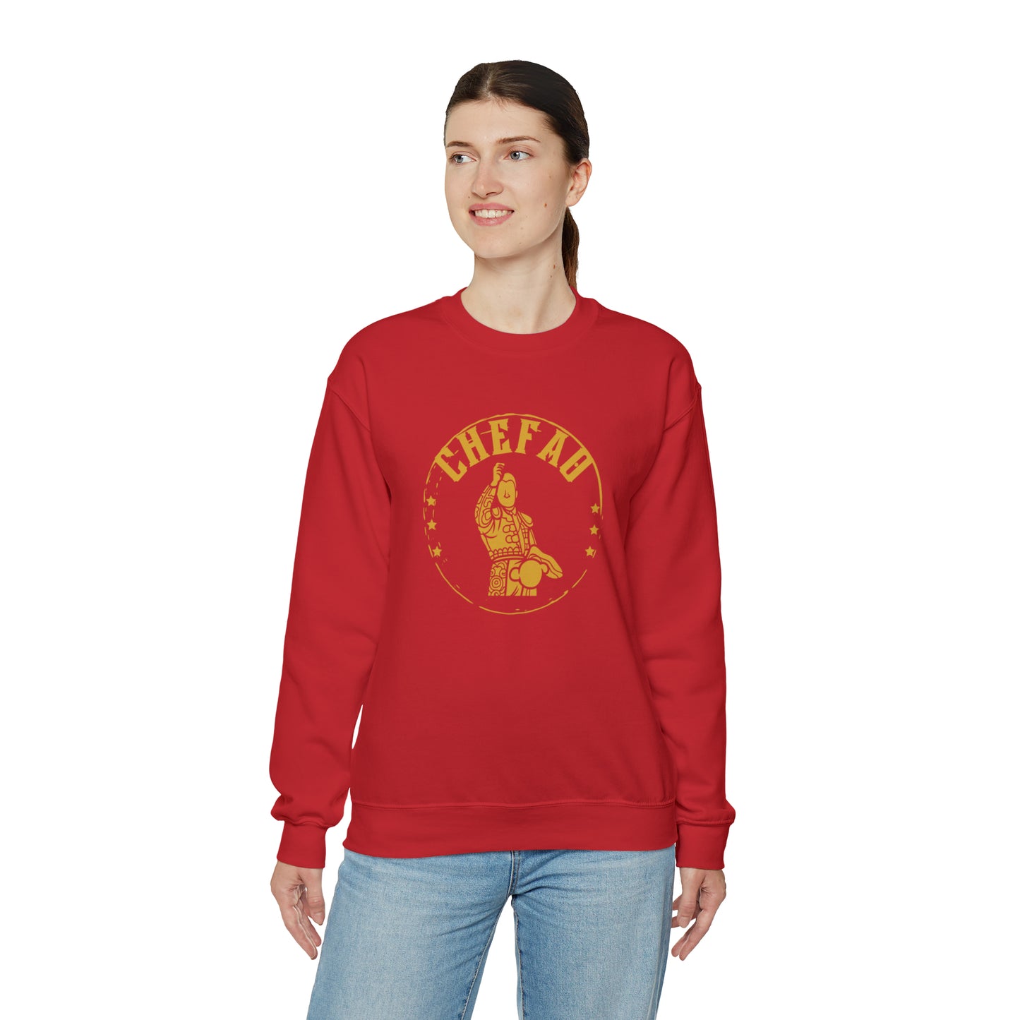 Chefao Bullfighter II, Unisex Heavy Blend Crewneck Sweatshirt