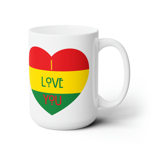 Chefao I Love You I, Ceramic Mug 15oz