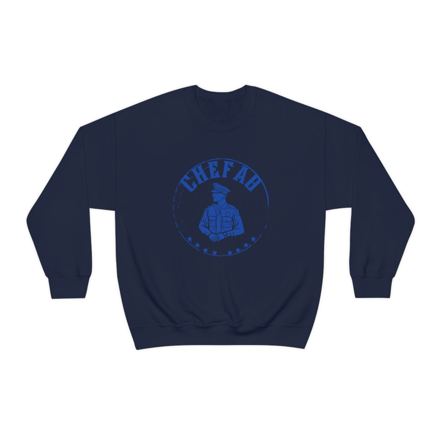 Chefao Police IV, Unisex Heavy Blend Crewneck Sweatshirt