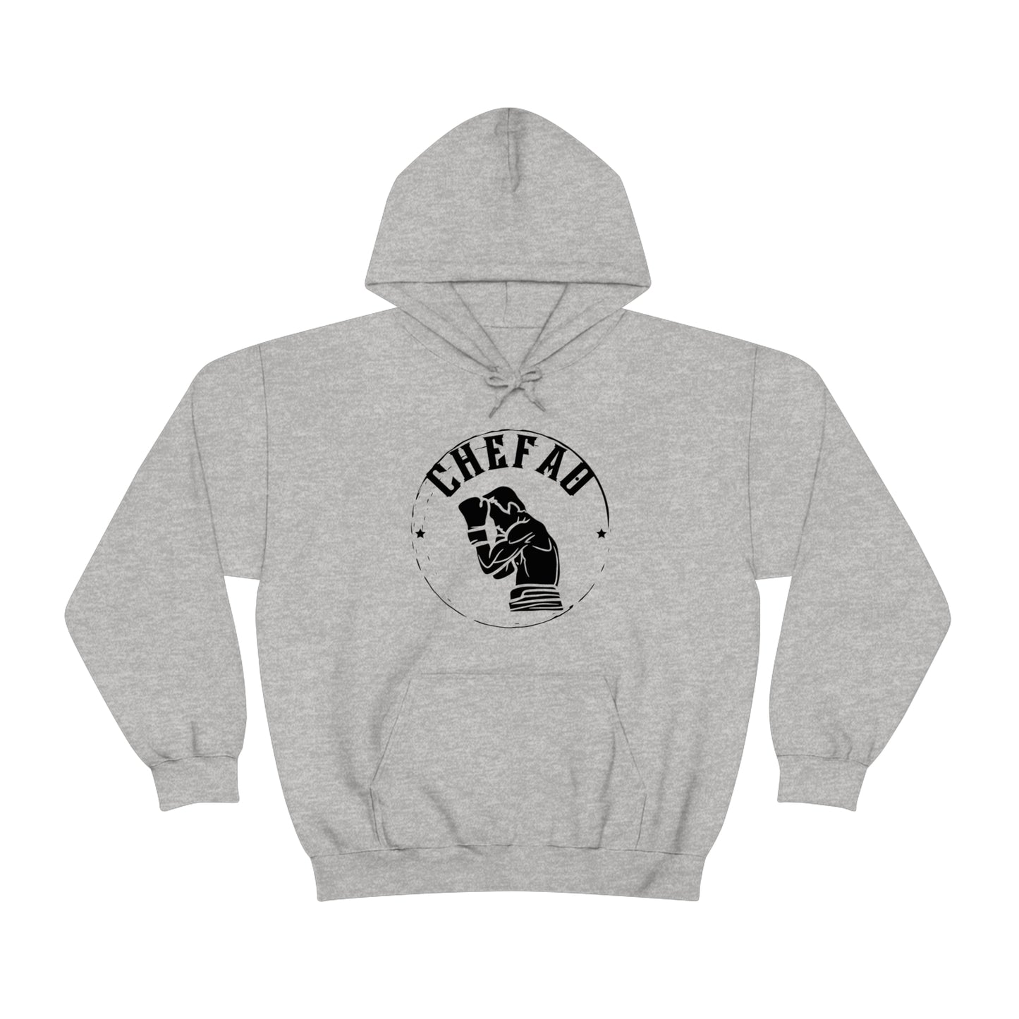 Chefao Boxer I, Unisex Heavy Blend Hooded Sweatshirt