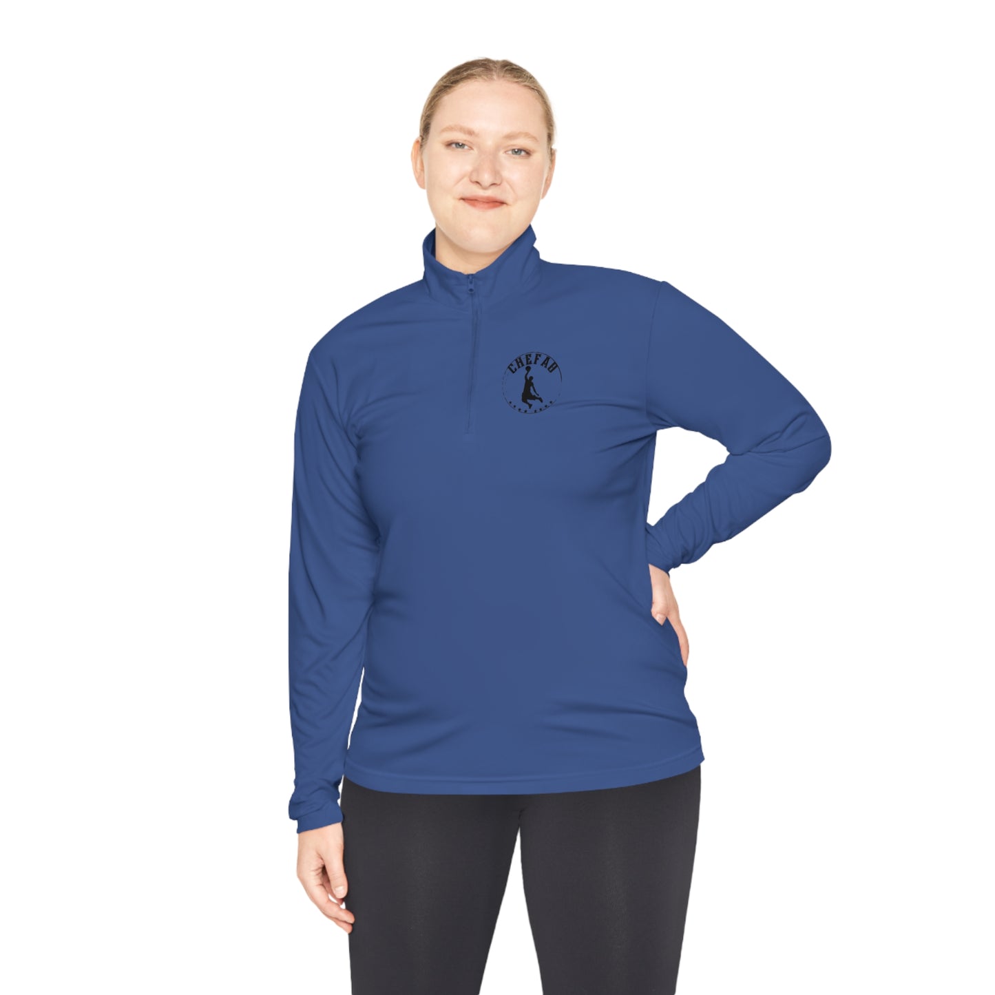 Chefao Basketball V, Unisex Quarter-Zip Pullover