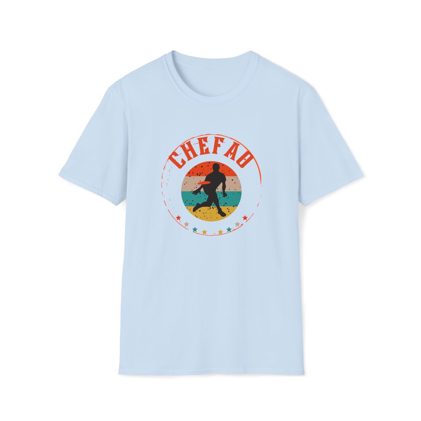 Chefao Frisbee I, Unisex Softstyle T-Shirt