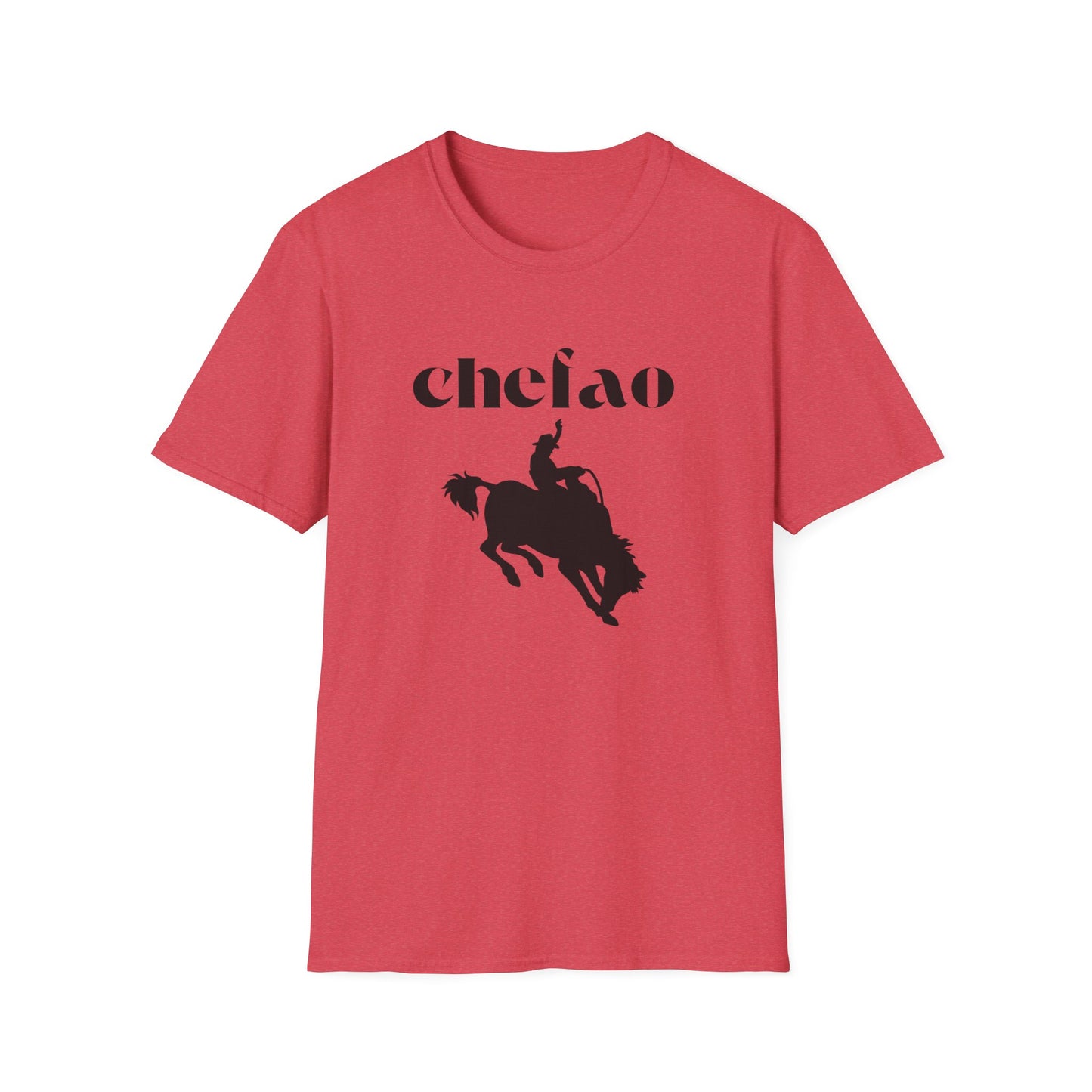 Chefao Cowboy X, Unisex Softstyle T-Shirt