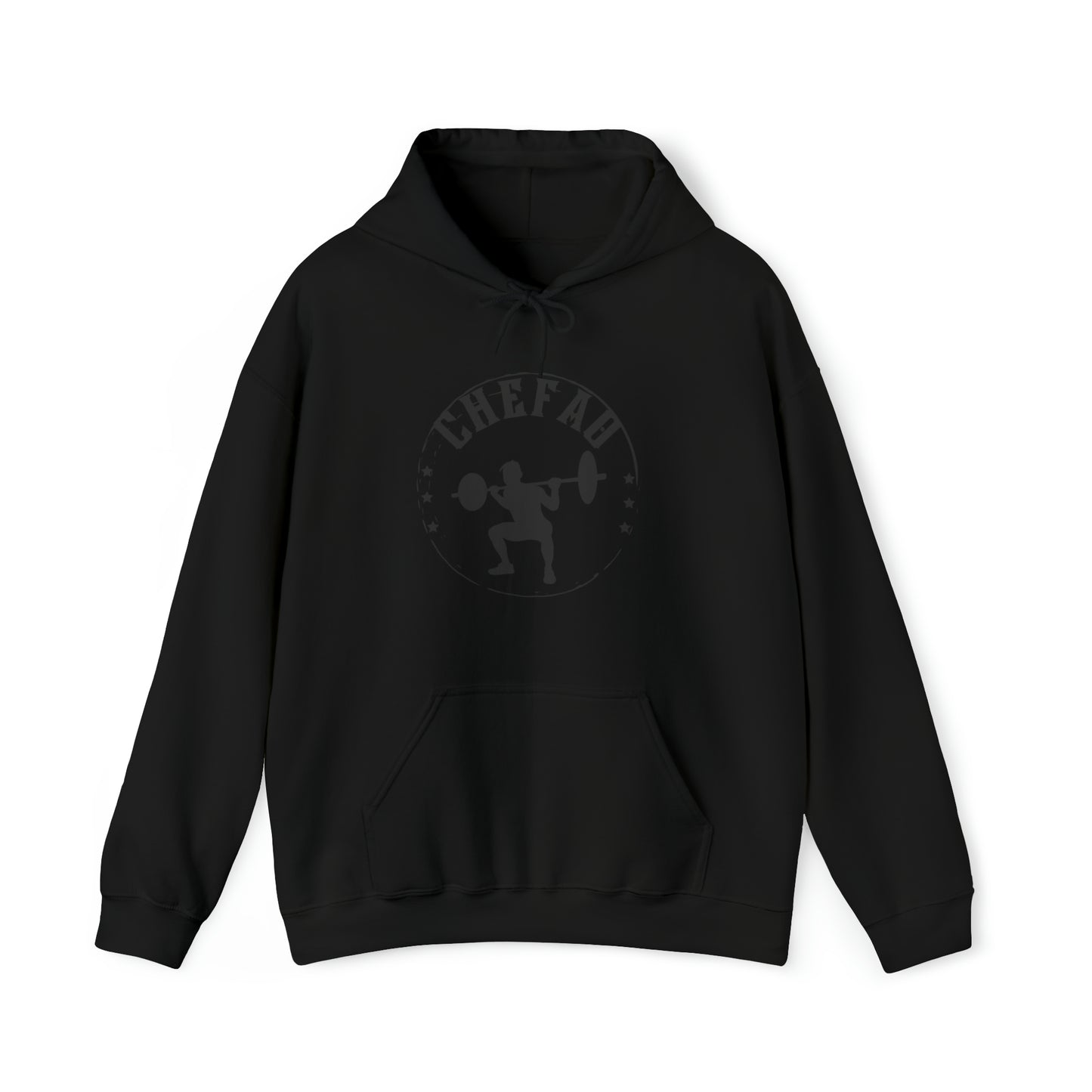 Chefao Weightlifting I, Unisex Heavy Blend Hooded Sweatshirt