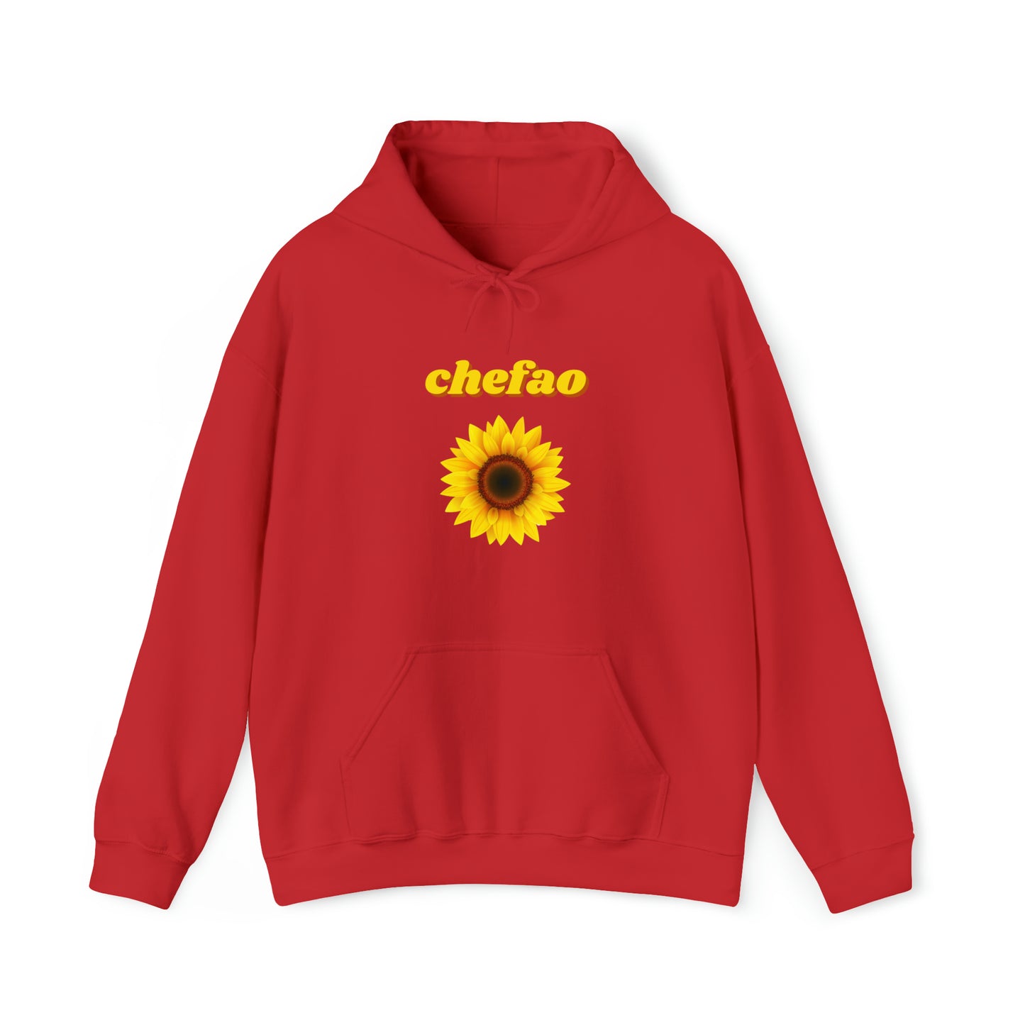 Chefao Sunflower I, Unisex Heavy Blend Hooded Sweatshirt