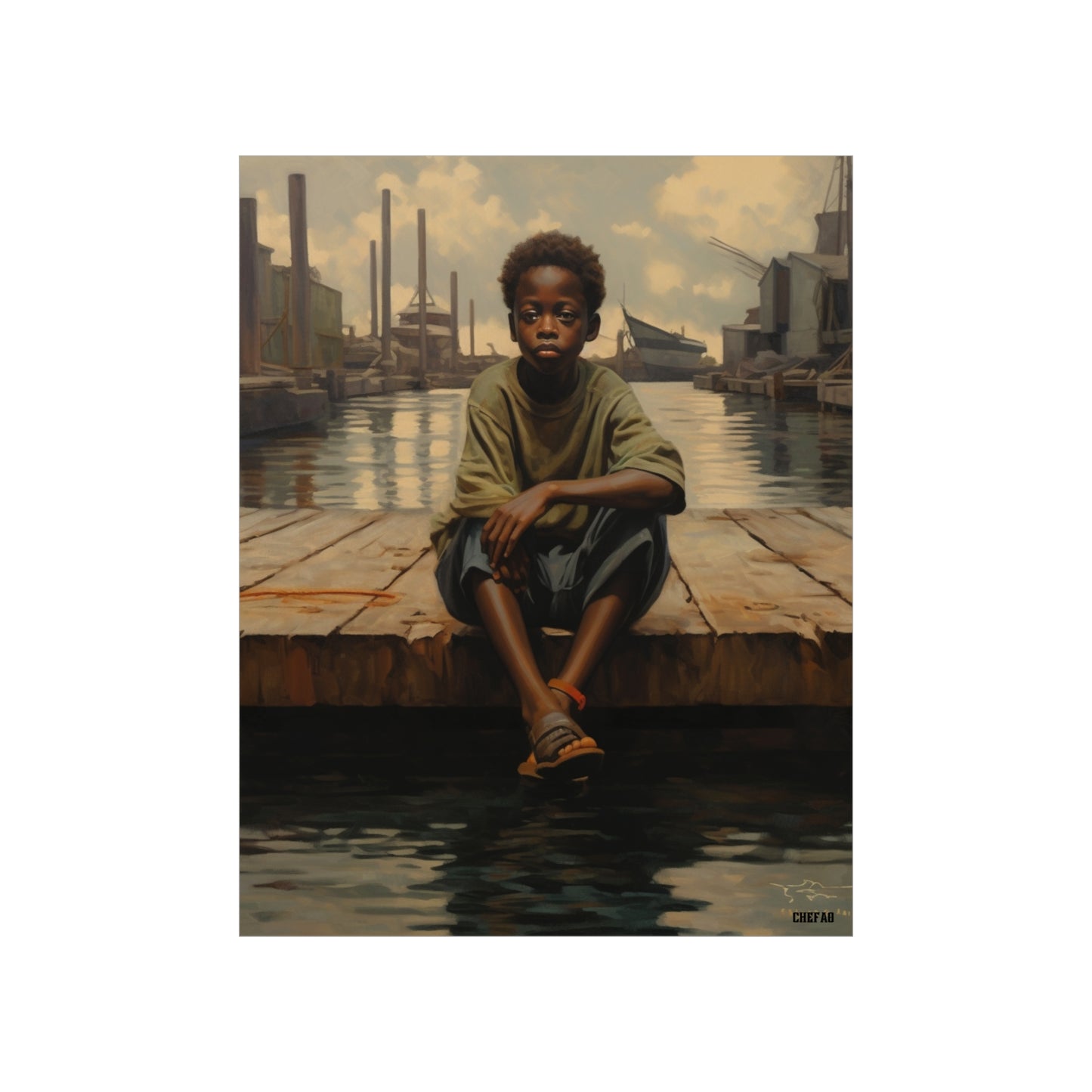 Boy Wonder, Premium Matte Vertical Posters