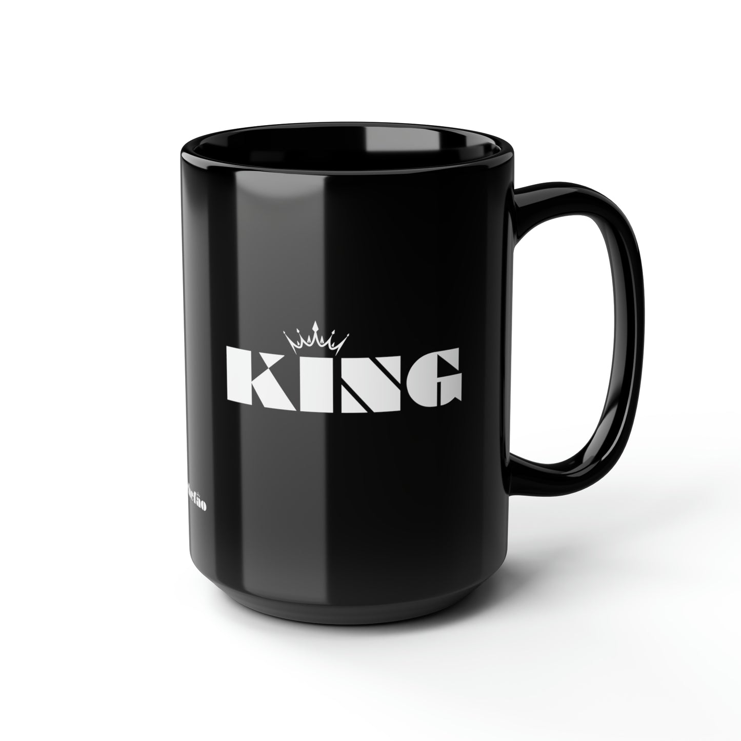 Chefao King I, Black Mug, 15oz