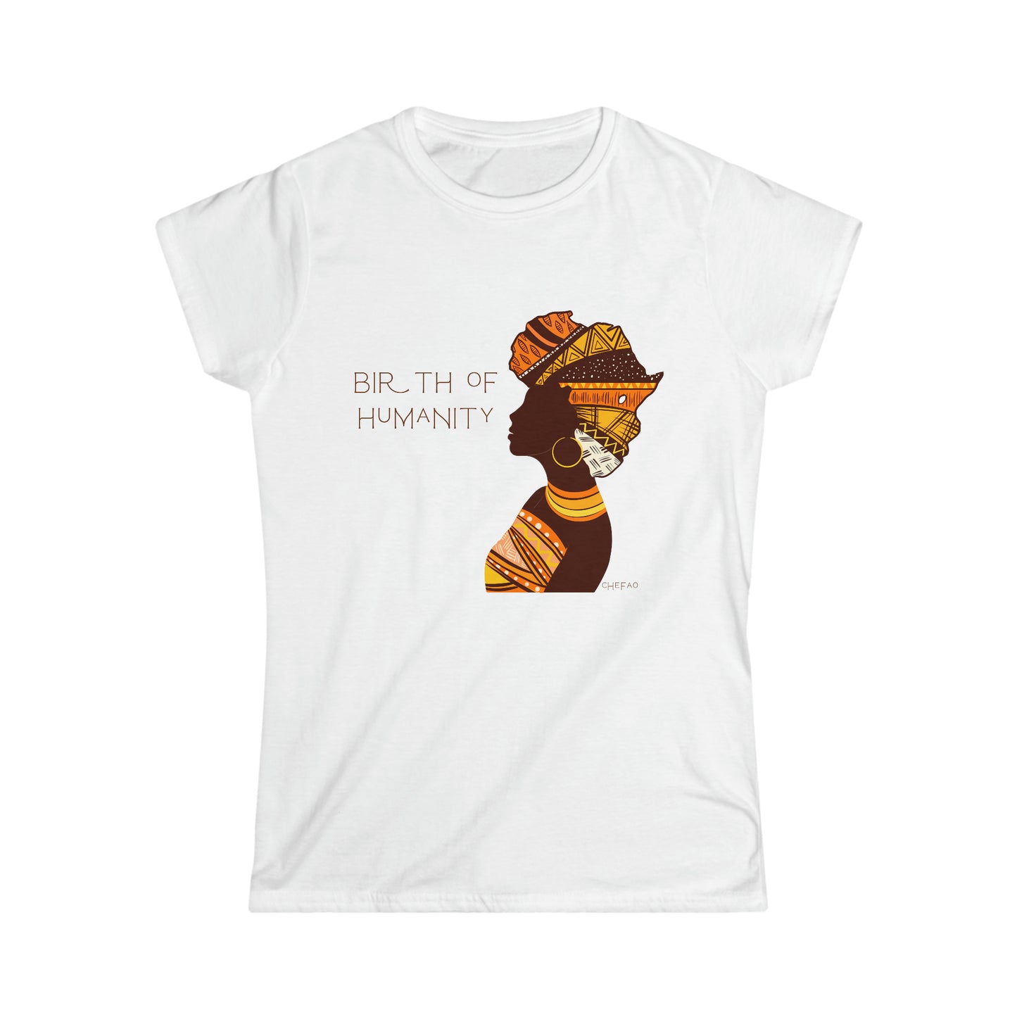 Birth of Humanity™ I, Women's Softstyle Tee