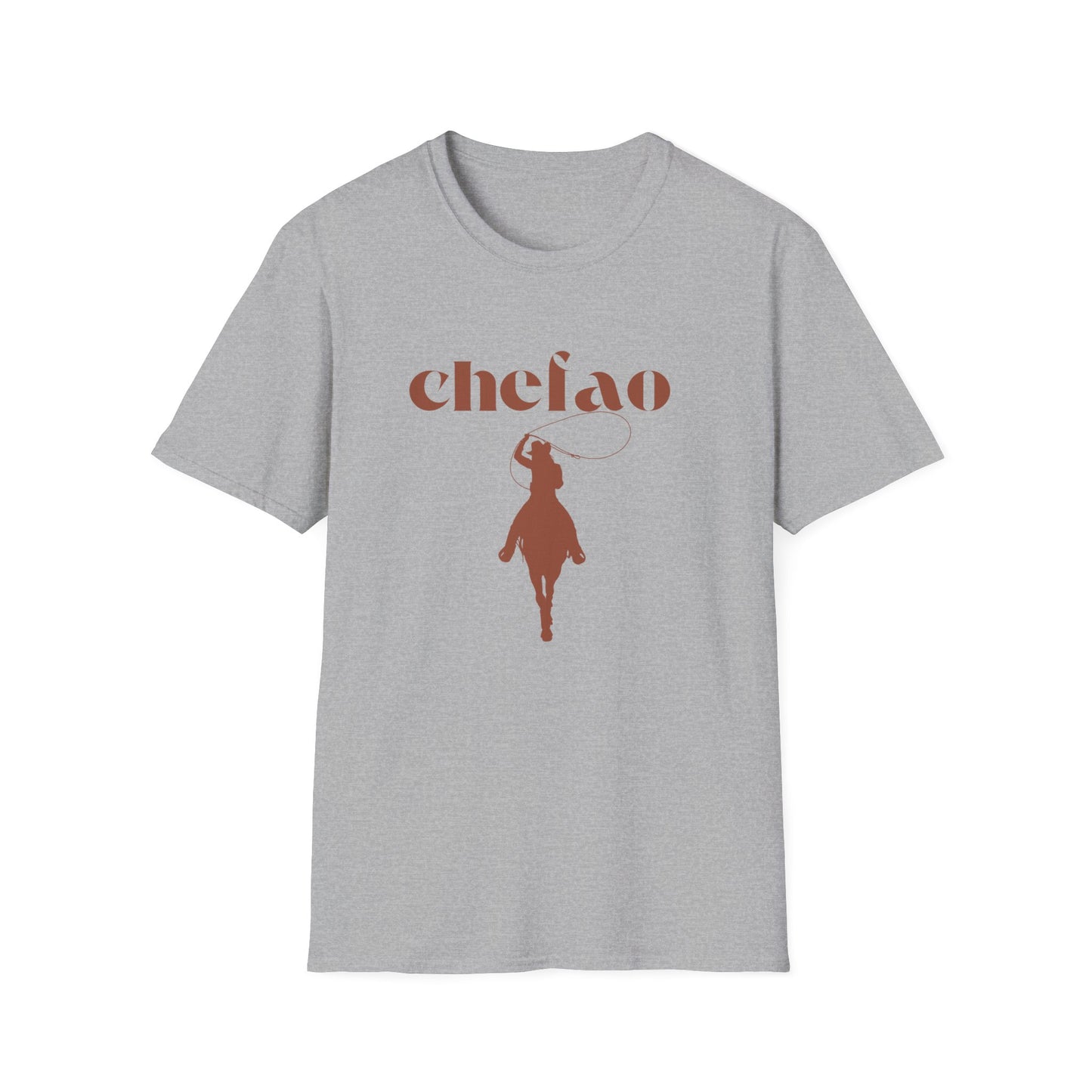 Chefao Cowgirl II, Unisex Softstyle T-Shirt