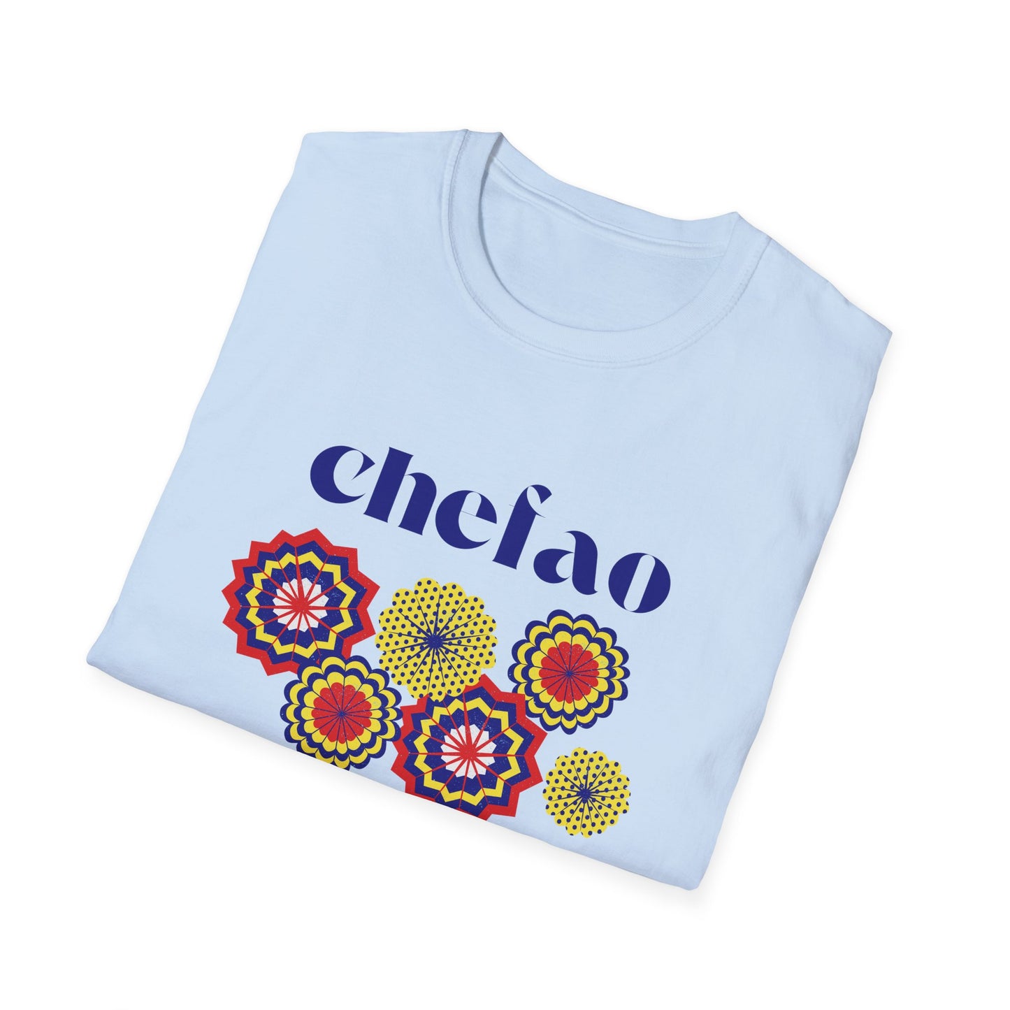 Chefao Paper Fans I, Unisex Softstyle T-Shirt