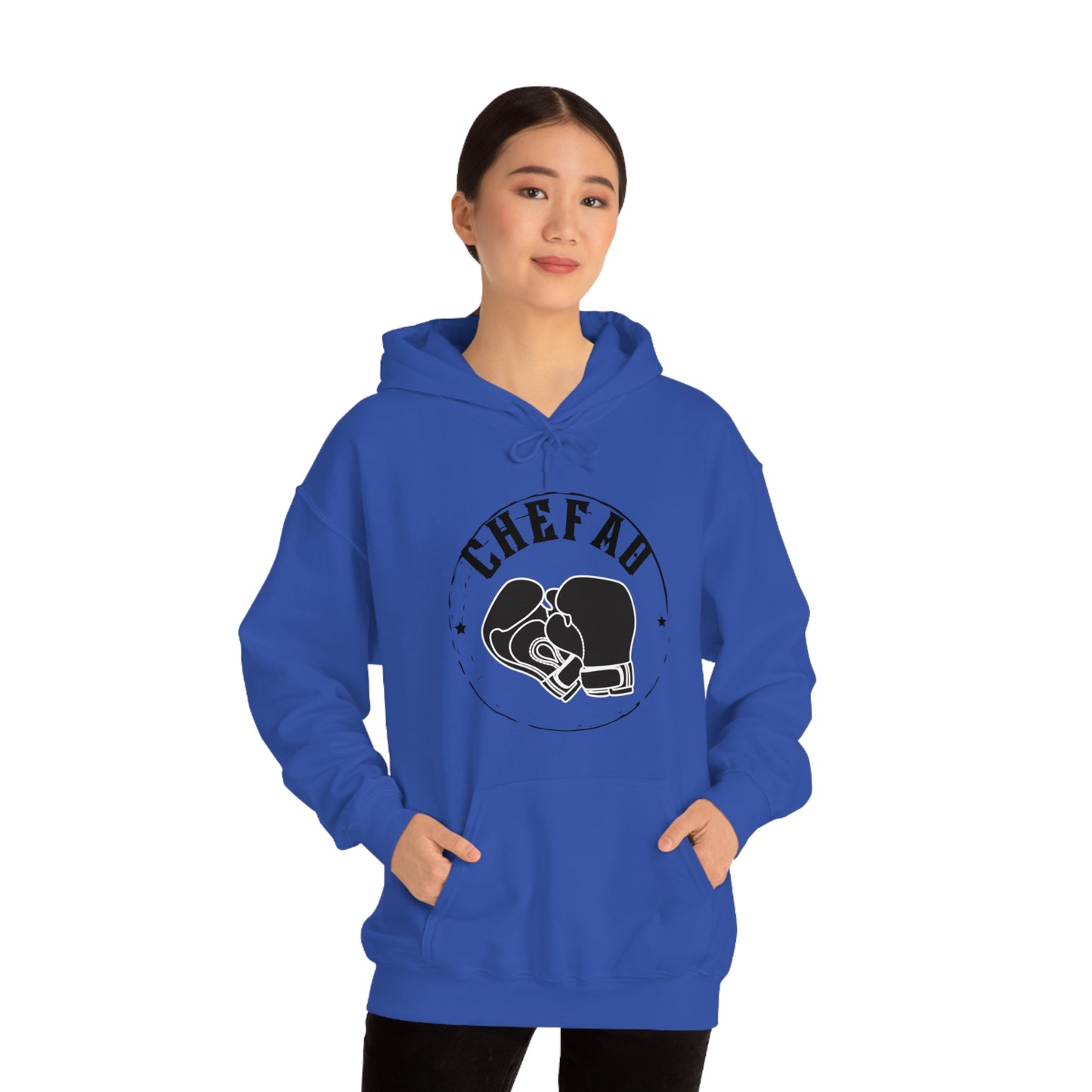 Chefao Boxing I, Unisex Heavy Blend Hooded Sweatshirt