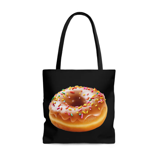 Sprinkled Donut, Tote Bag