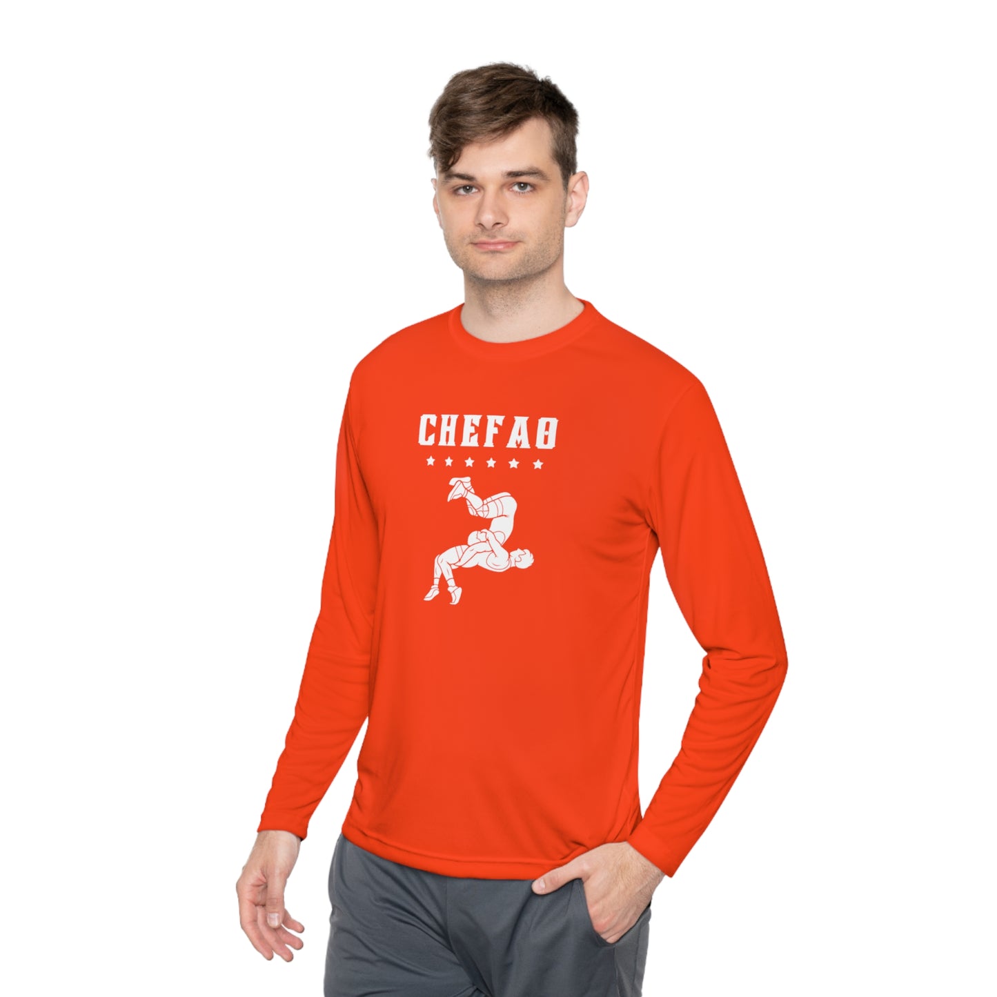 Chefao Wrestling VI, Unisex Lightweight Long Sleeve Tee