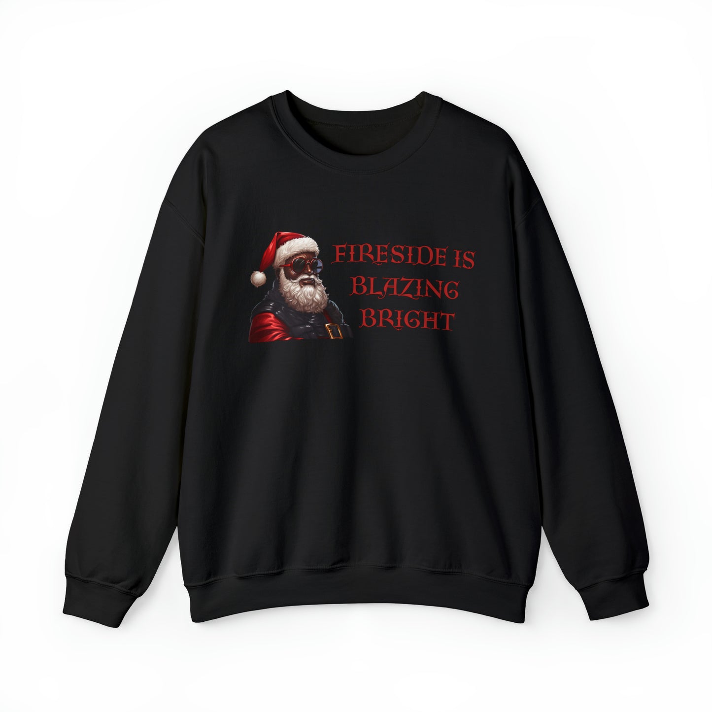 Fireside is Blazing Bright, Unisex Heavy Blend Crewneck Sweatshirt