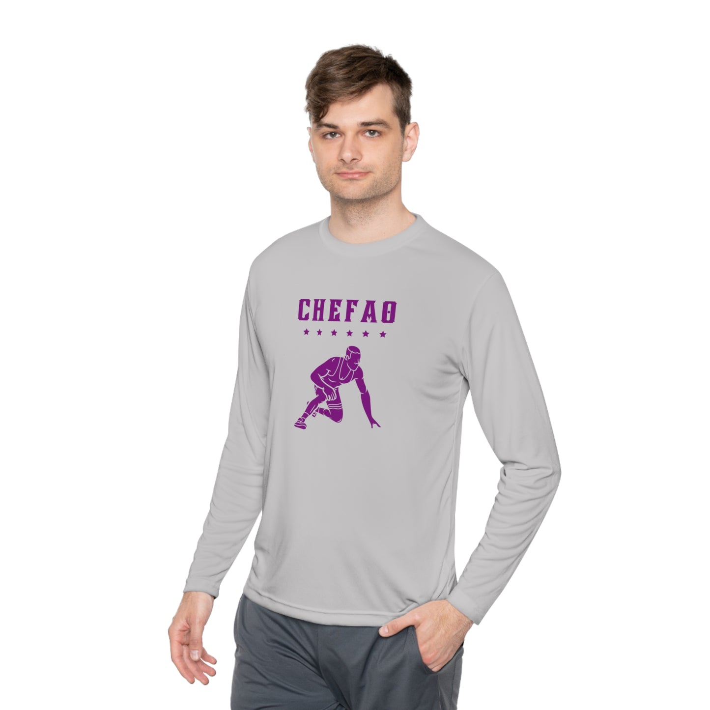 Chefao Wrestling IX, Unisex Lightweight Long Sleeve Tee