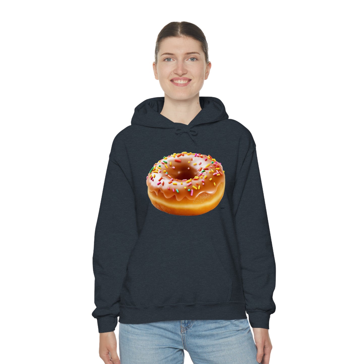 Sprinkled Donut, Unisex Heavy Blend Hooded Sweatshirt