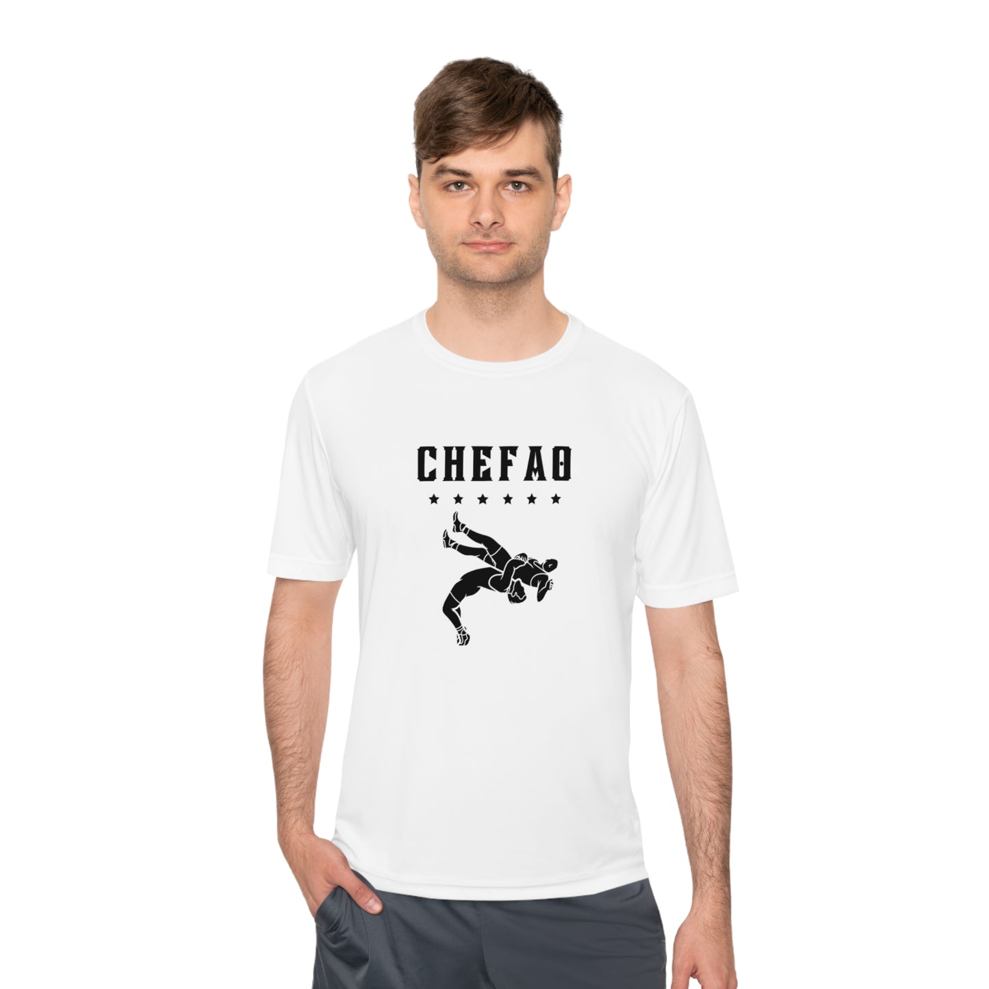 Chefao Wrestling IV, Unisex Moisture Wicking Tee