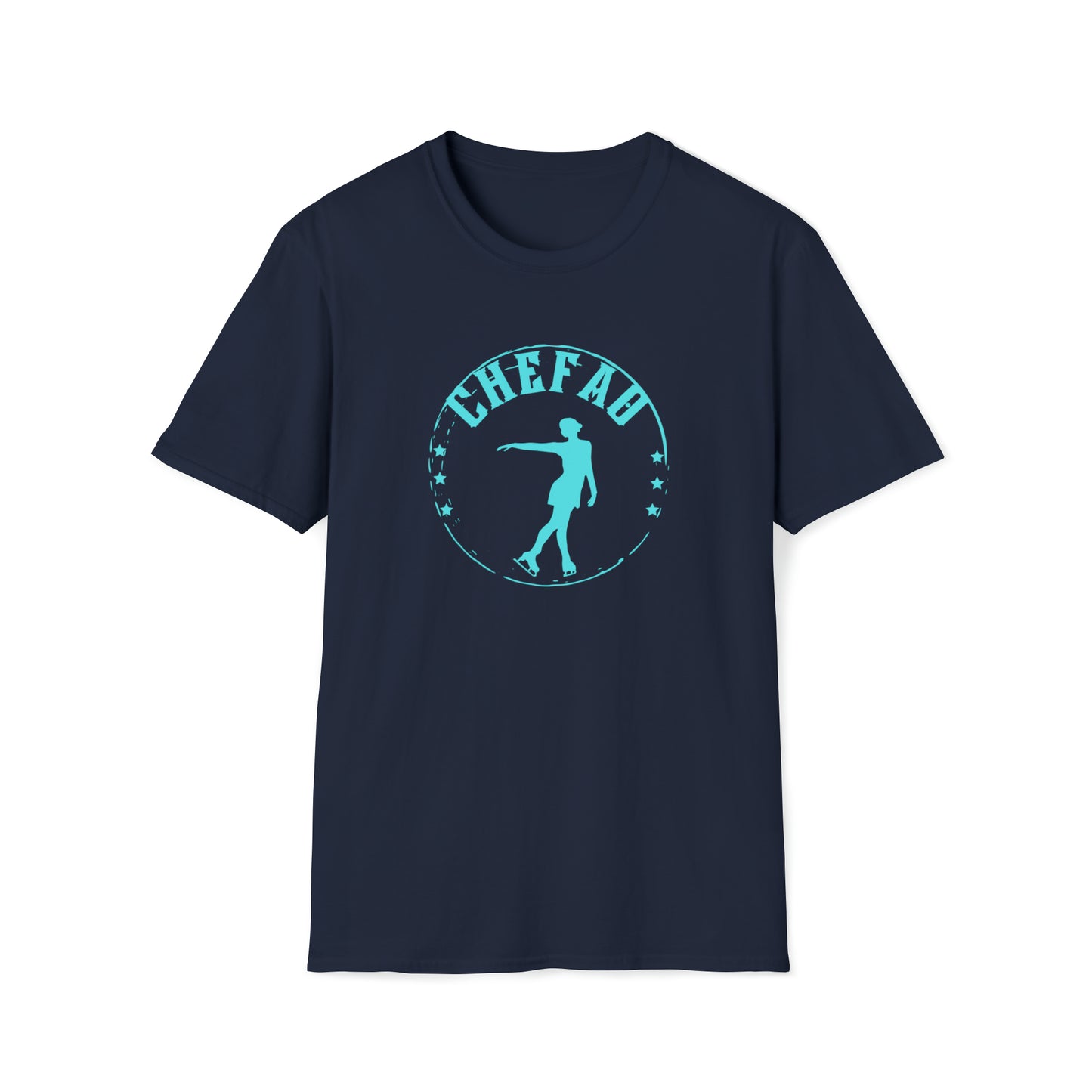 Chefao Ice Skating I, Unisex Softstyle T-Shirt