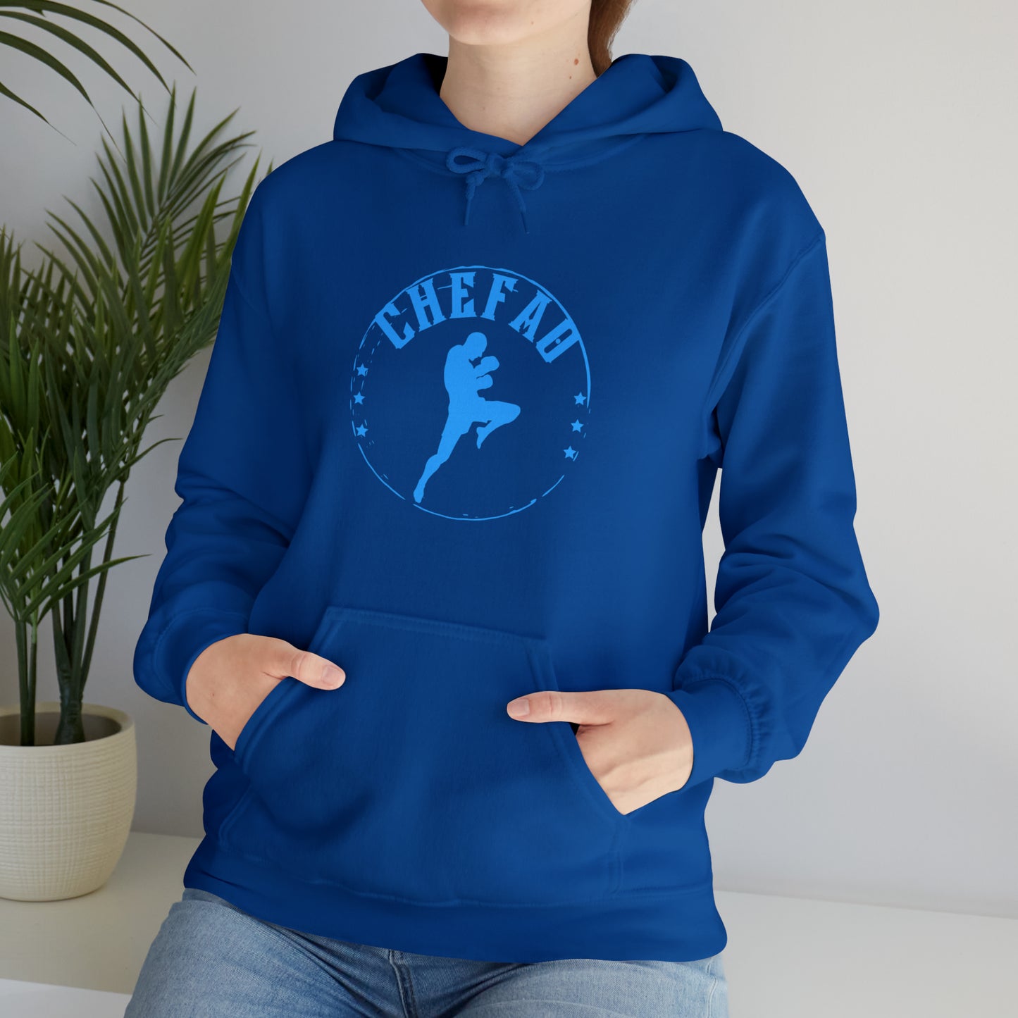 Chefao Muay Thai I, Unisex Heavy Blend Hooded Sweatshirt