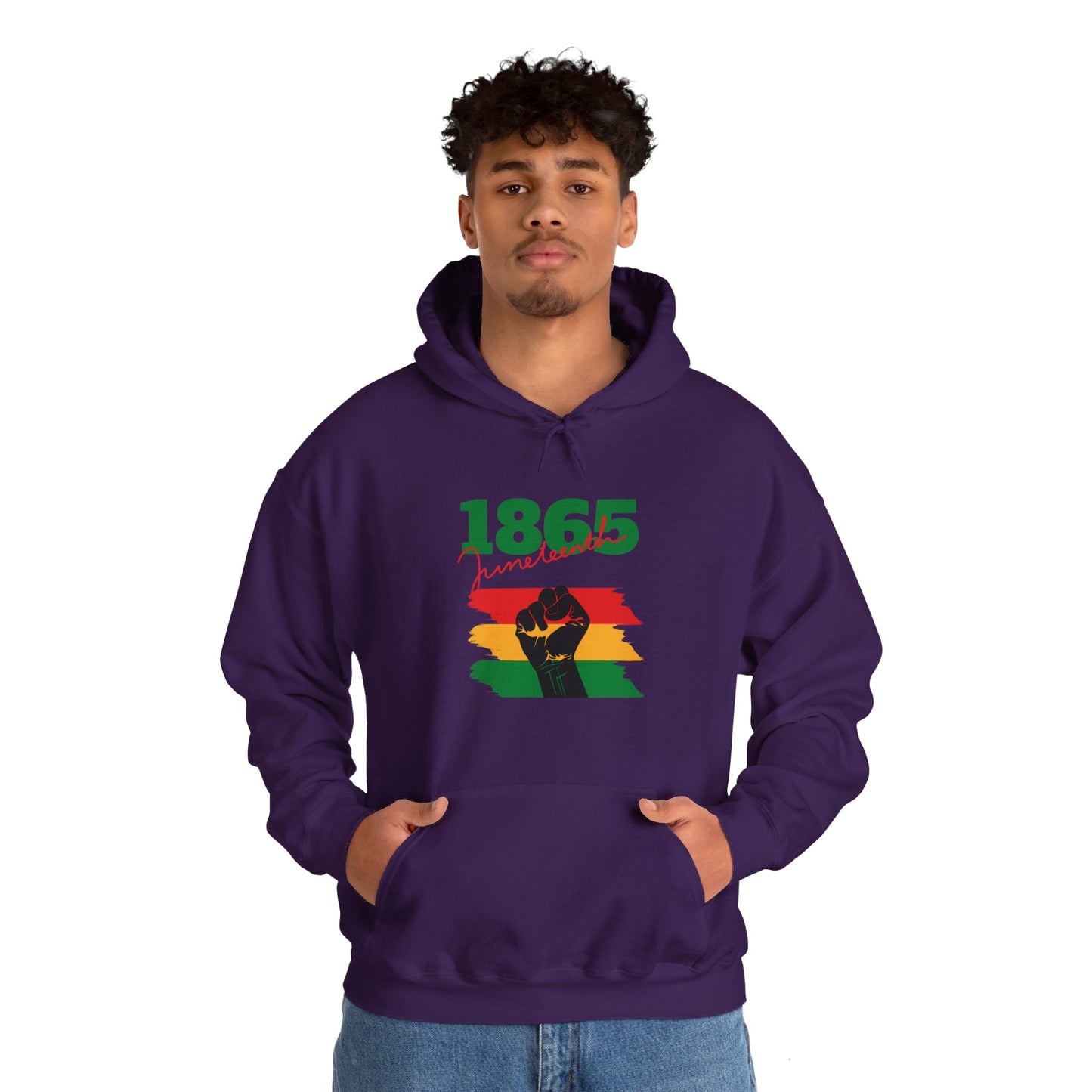 Juneteenth IV, Unisex Heavy Blend™ Hooded Sweatshirt