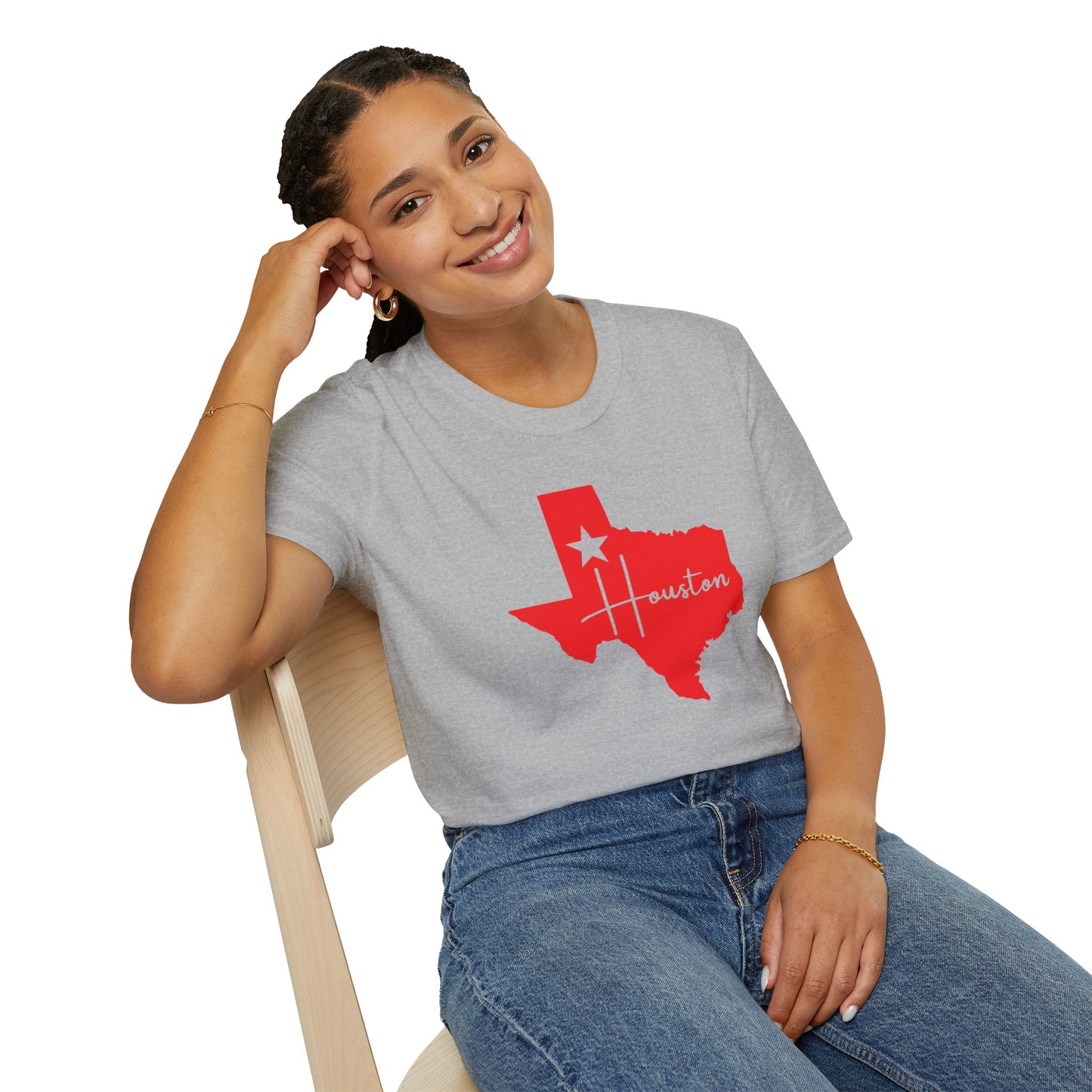 Chefao Houston, Texas I, Unisex Softstyle T-Shirt