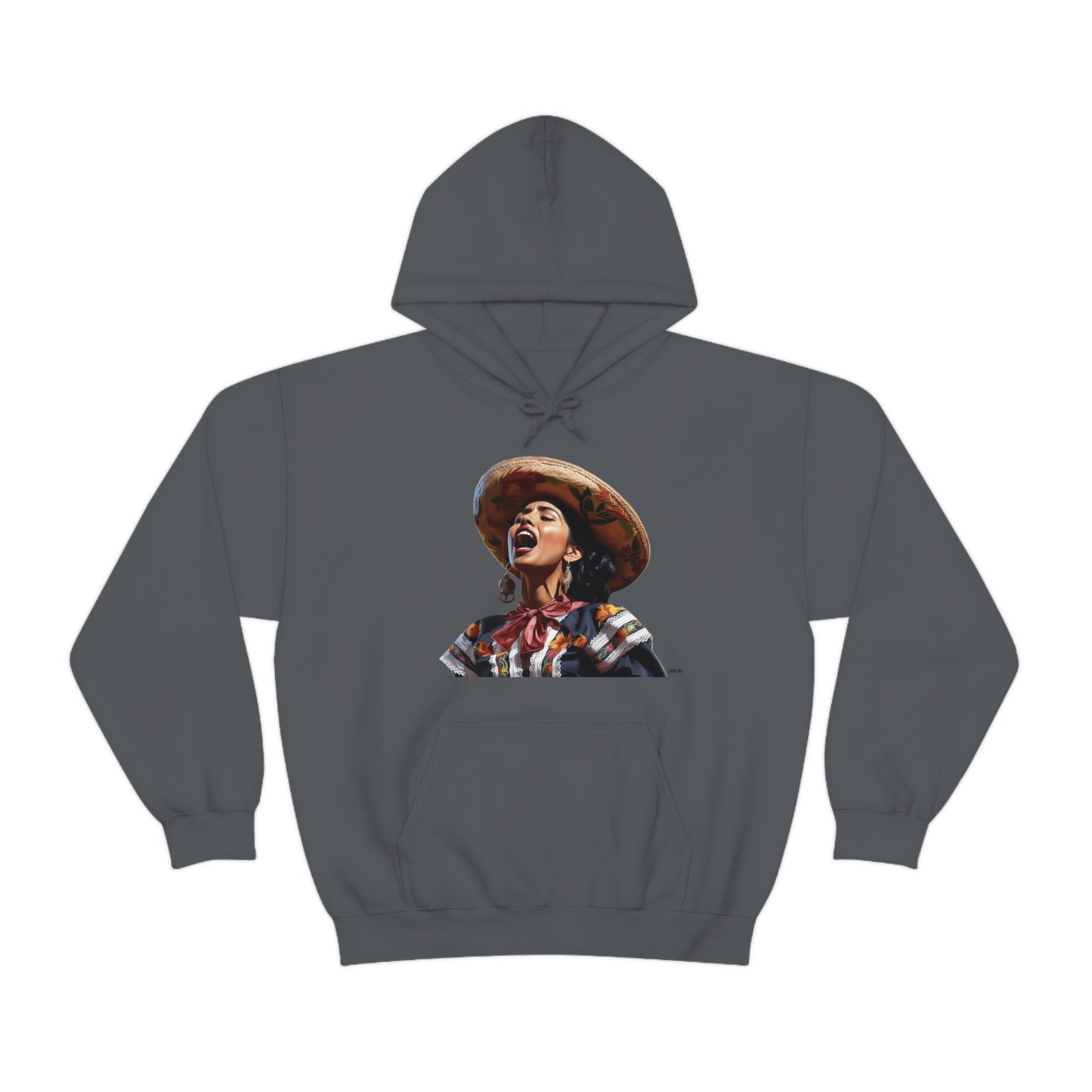 Mariachi Woman, Unisex Heavy Blend Hooded Sweatshirt