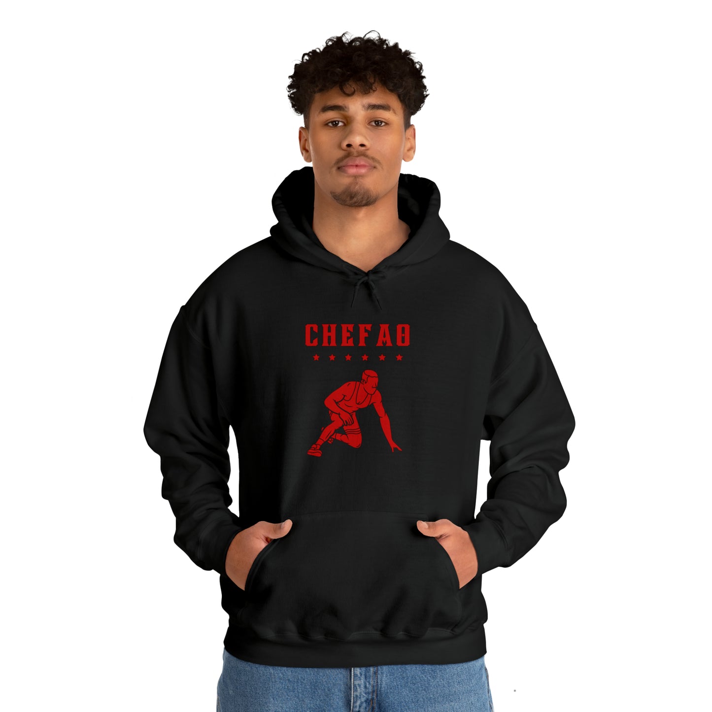 Chefao Wrestling IX, Unisex Heavy Blend Hooded Sweatshirt