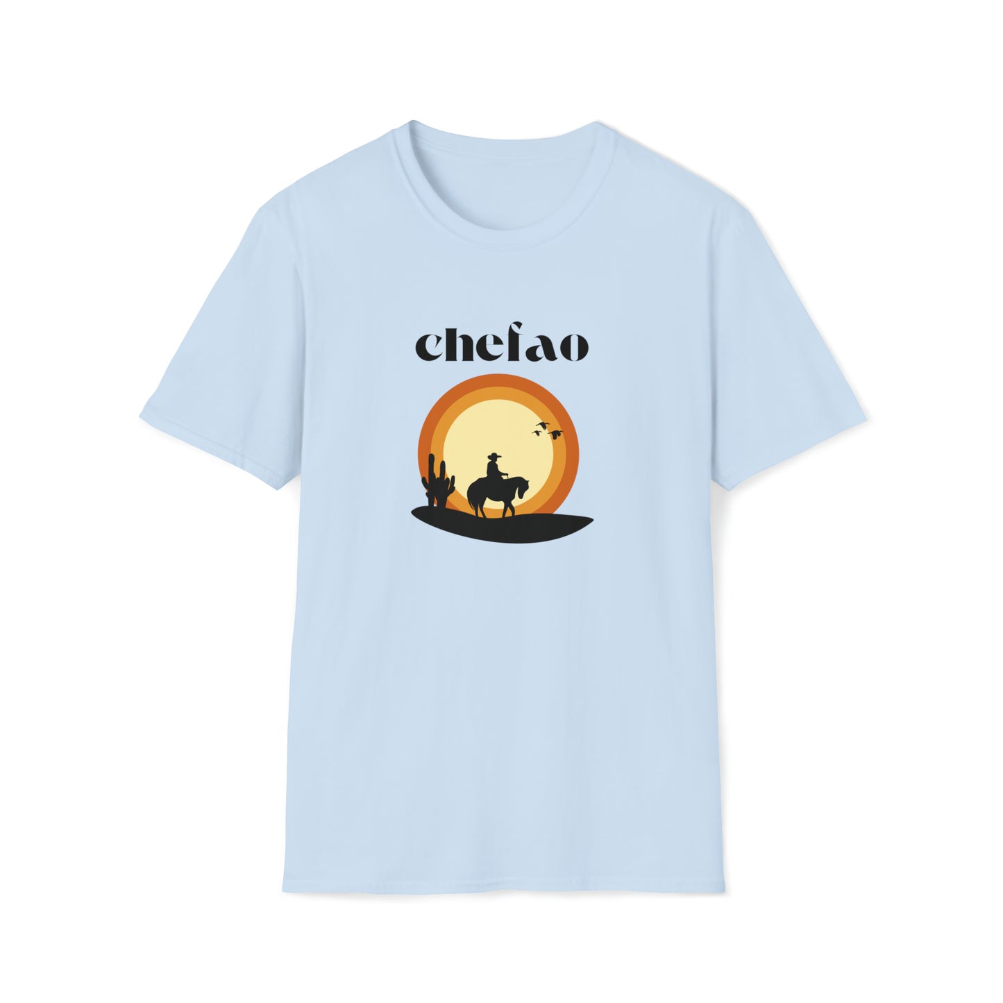 Chefao Cowboy VI, Unisex Softstyle T-Shirt