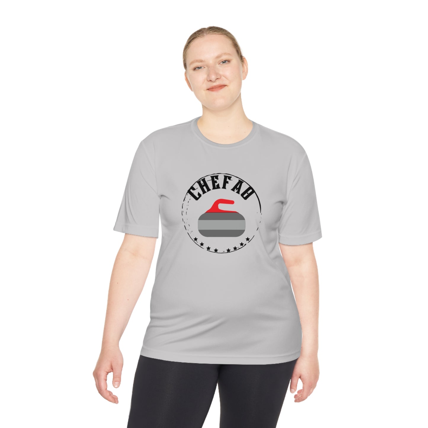 Chefao Curling I, Unisex Moisture Wicking Tee