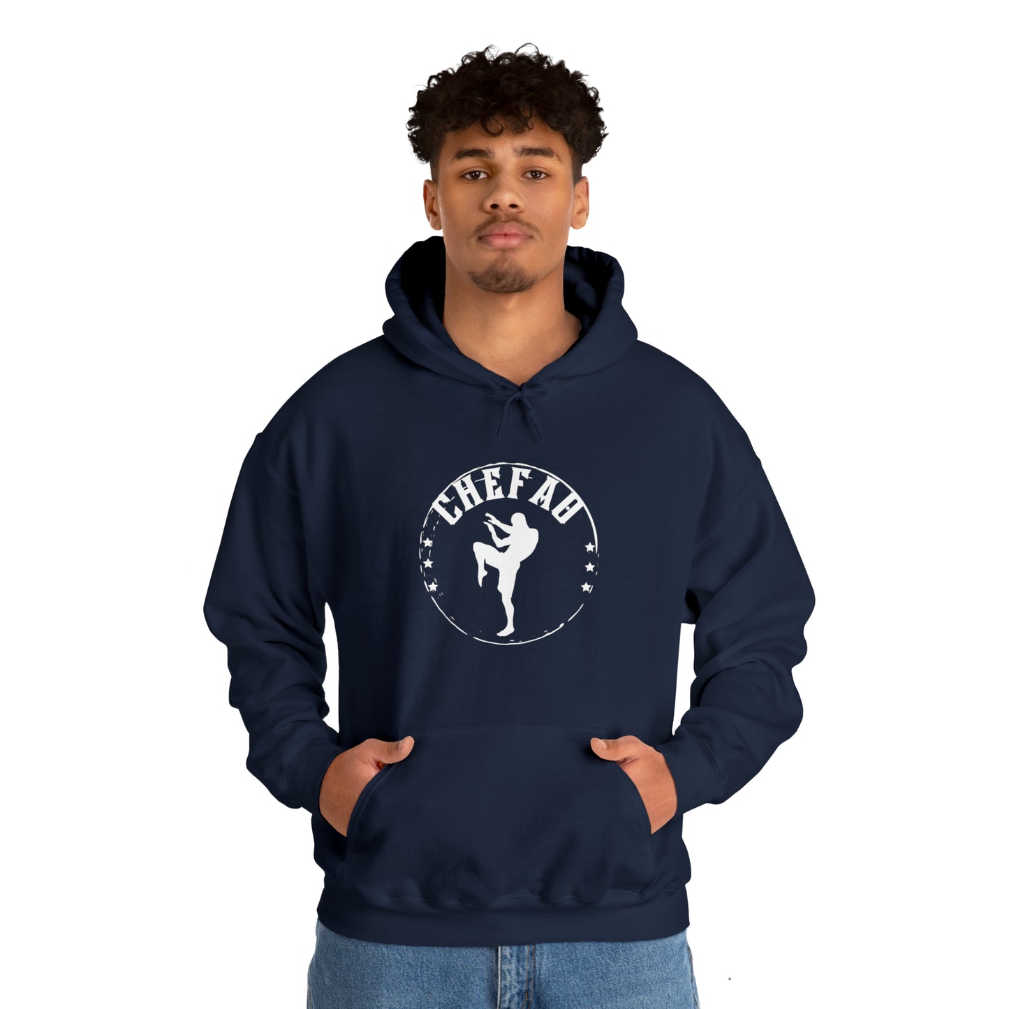 Chefao Muay Thai II, Unisex Heavy Blend Hooded Sweatshirt