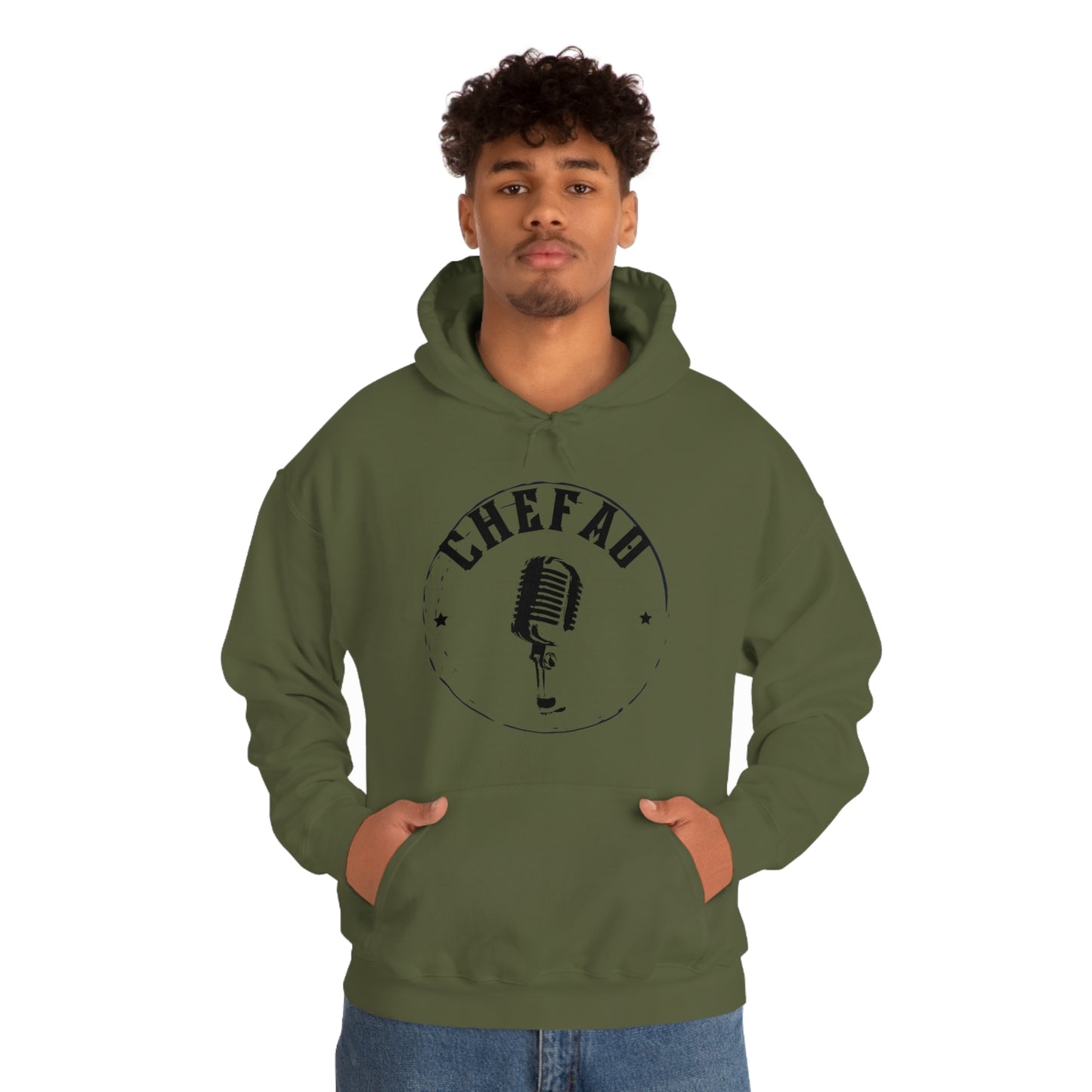 Chefao Voice I, Unisex Heavy Blend Hooded Sweatshirt