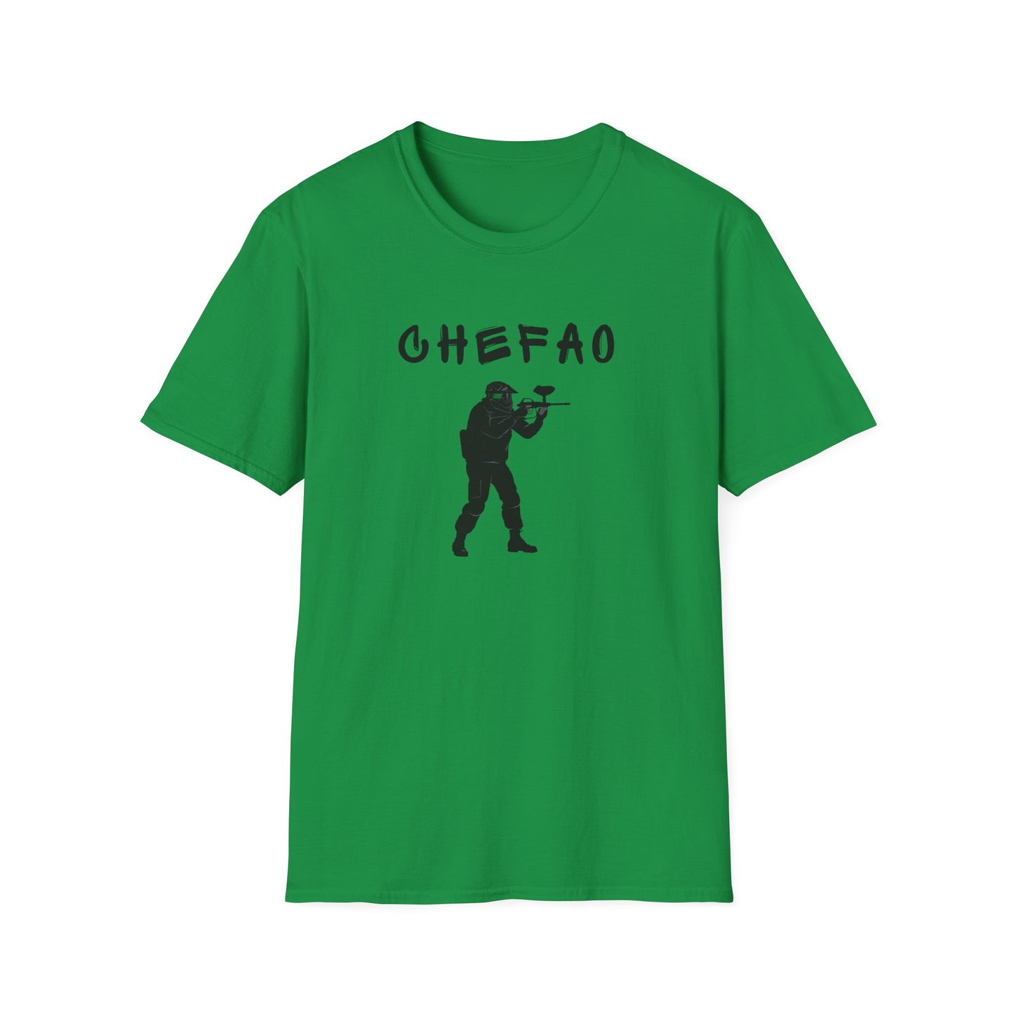 Chefao Paintball I, Unisex Softstyle T-Shirt