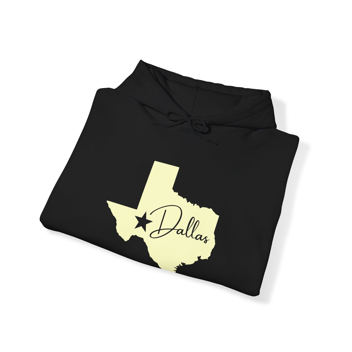 Chefao Dallas, Texas I, Unisex Heavy Blend Hooded Sweatshirt