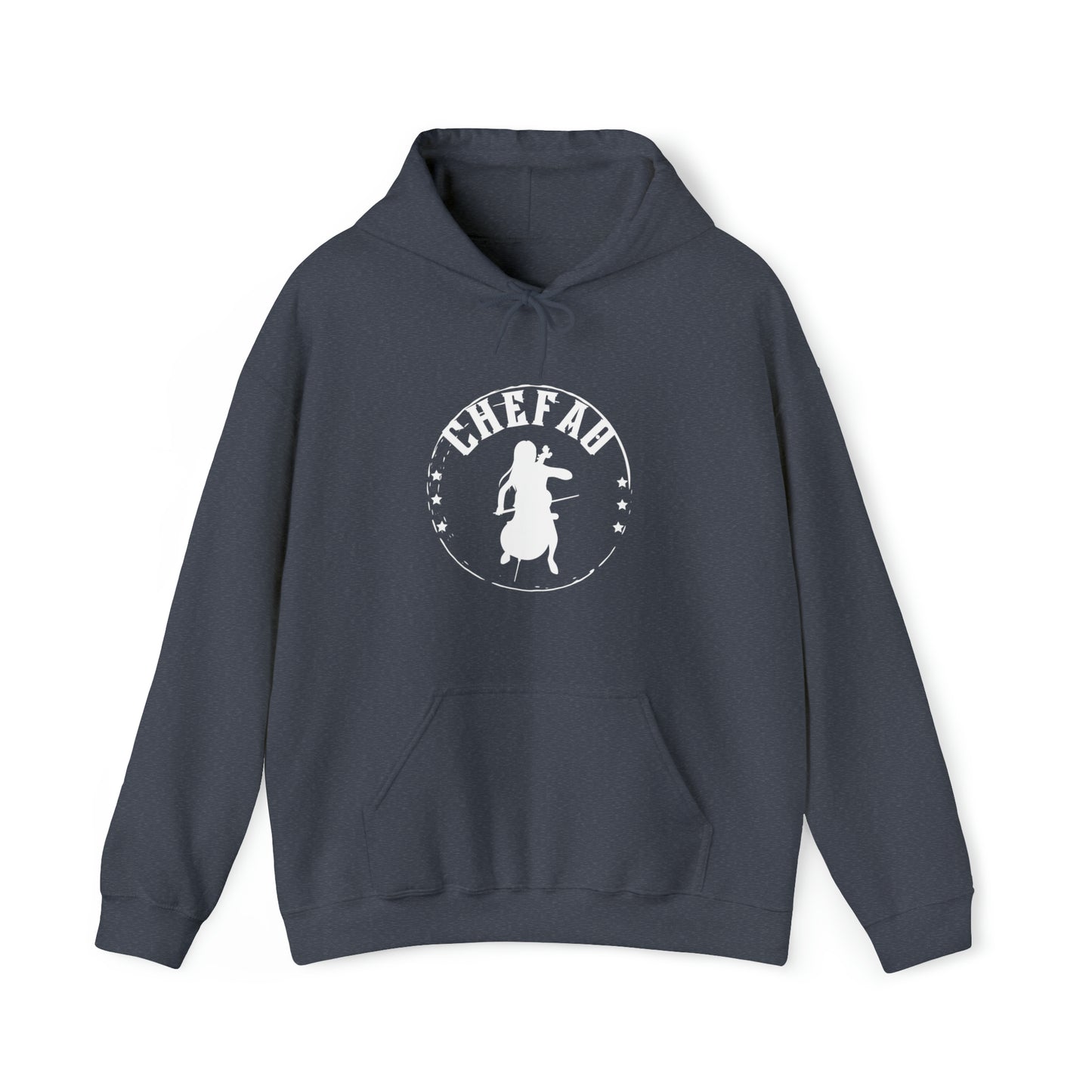 Chefao Cello I, Unisex Heavy Blend Hooded Sweatshirt