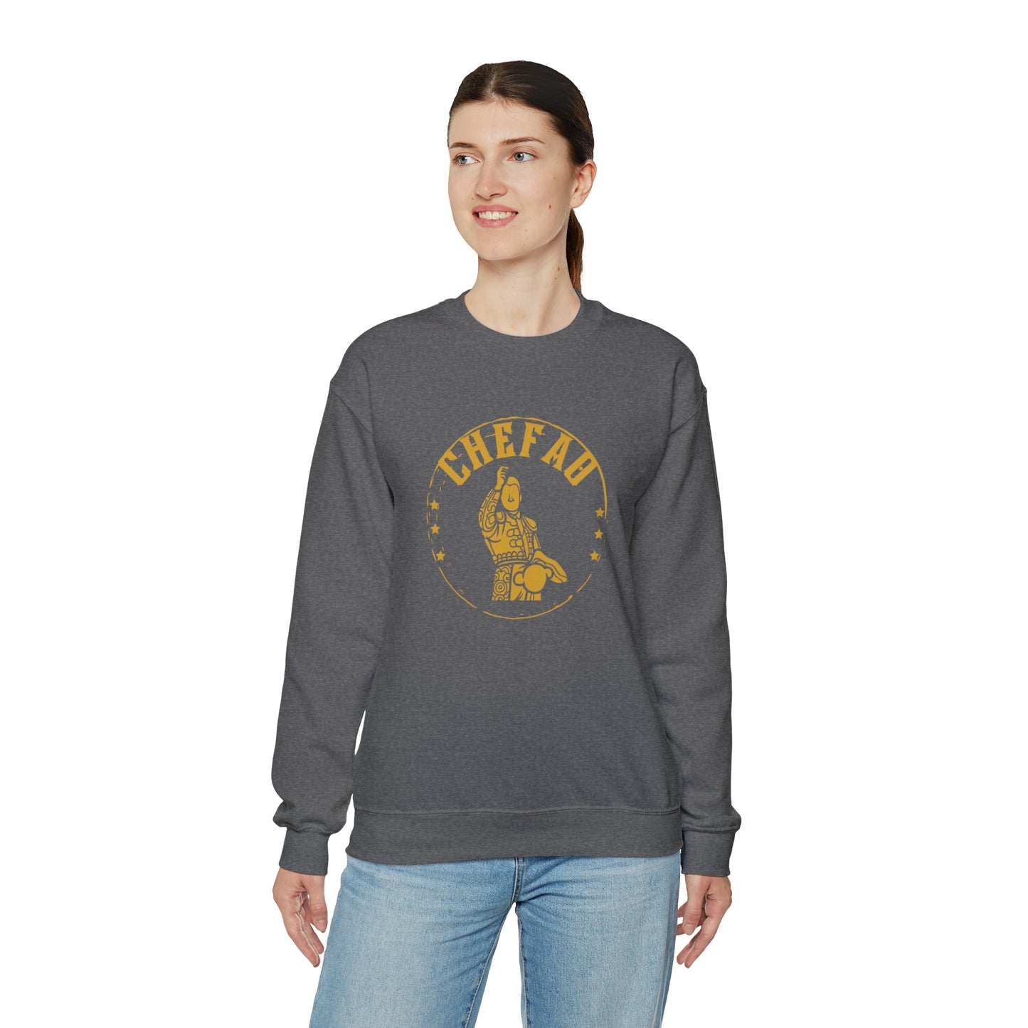 Chefao Bullfighter II, Unisex Heavy Blend Crewneck Sweatshirt