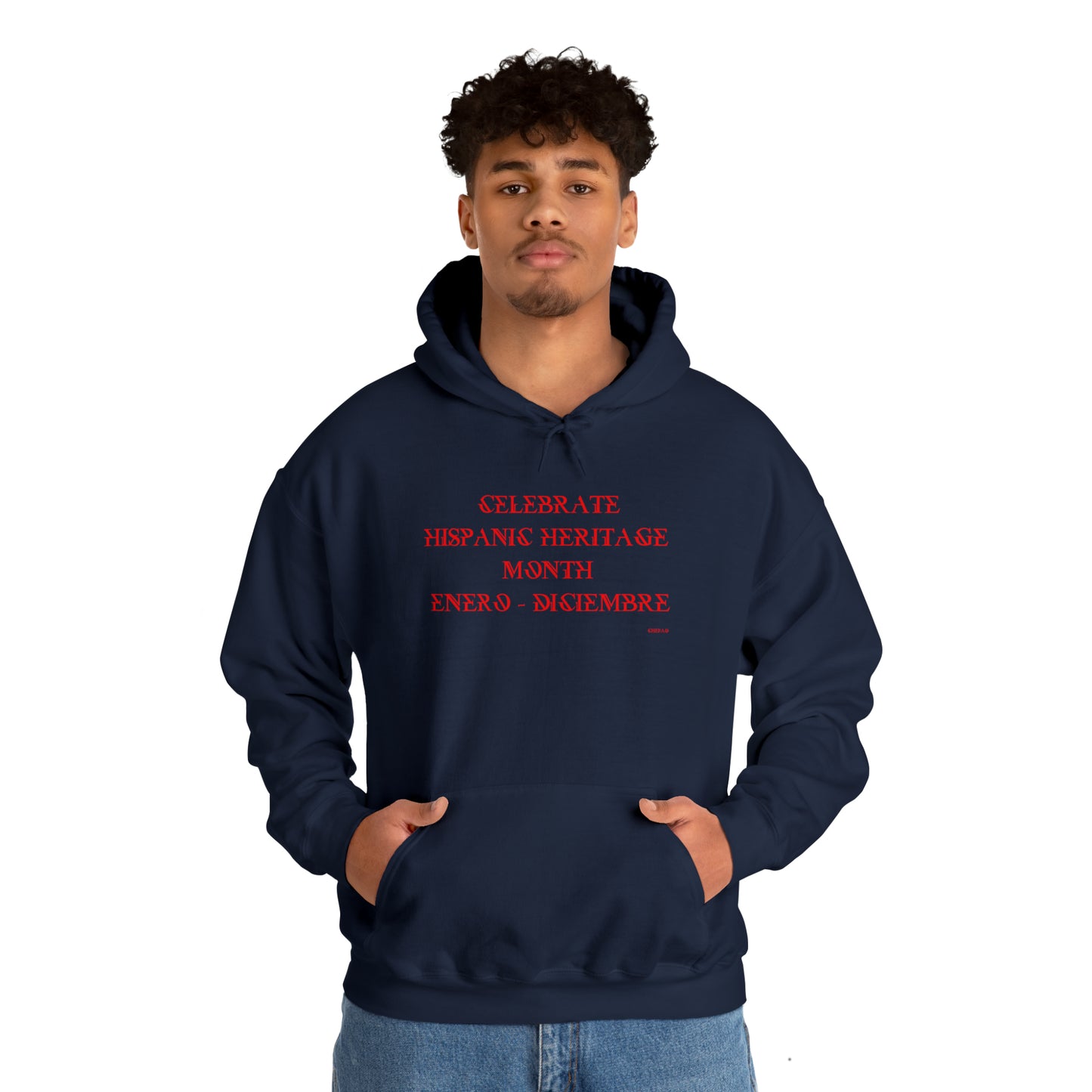 Celebrate Hispanic Heritage Month V, Unisex Heavy Blend Hooded Sweatshirt